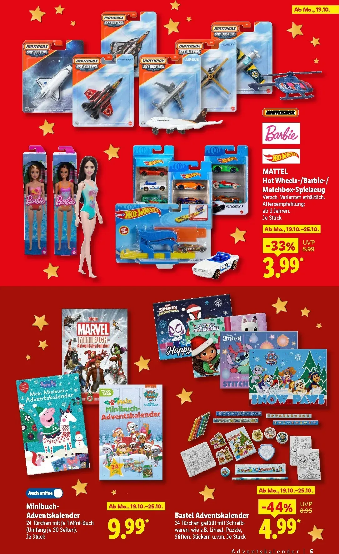 Lidl - Entdecke zahlreiche Geschenkideen Prospekt – von Montag 19.10.2026 bis Donnerstag 24.12.2026 von 26. Oktober bis 24. Dezember 2026 - Prospekt seite 5