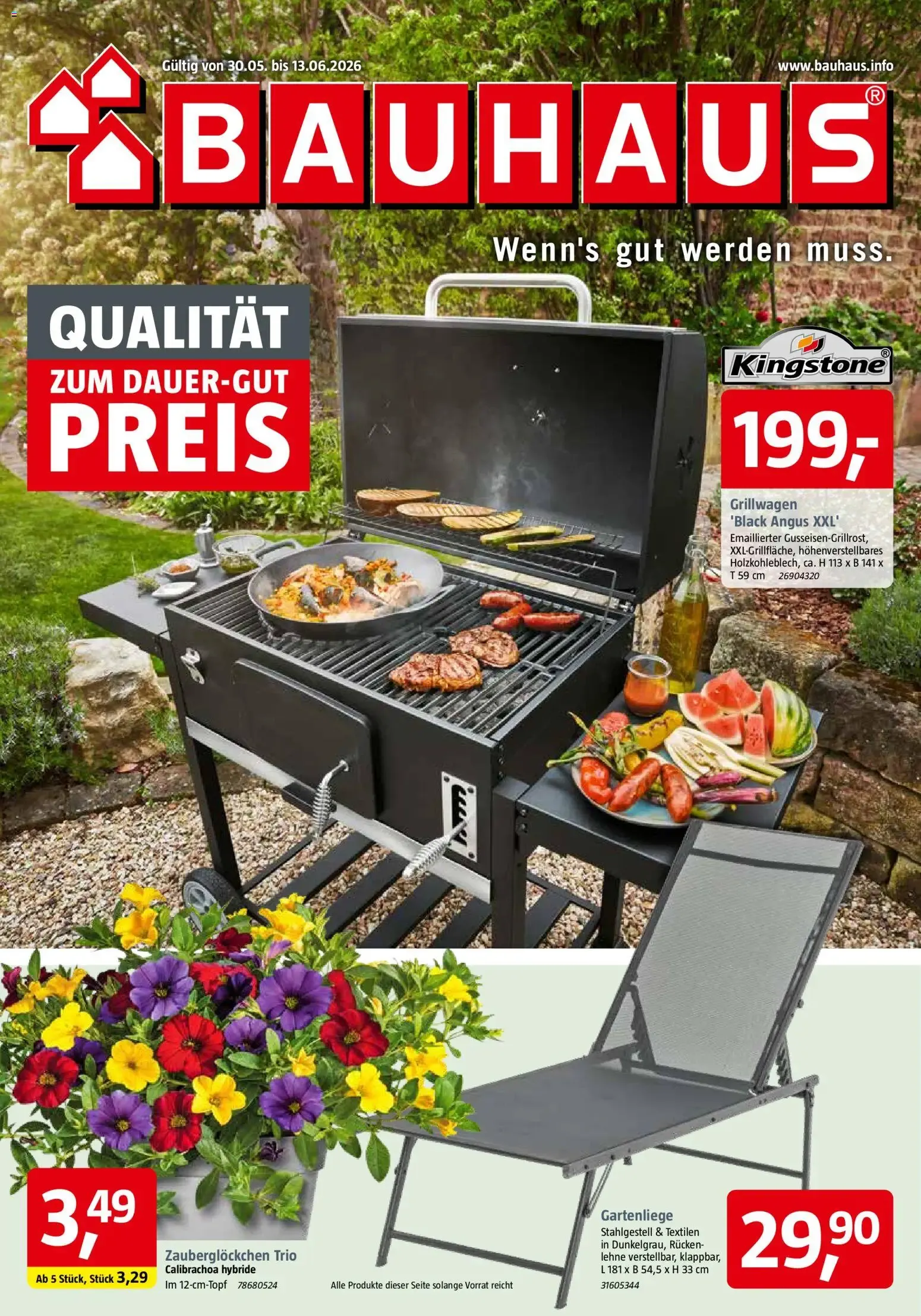 Bauhaus Prospekt (ab 30.05.2026) zum Blättern