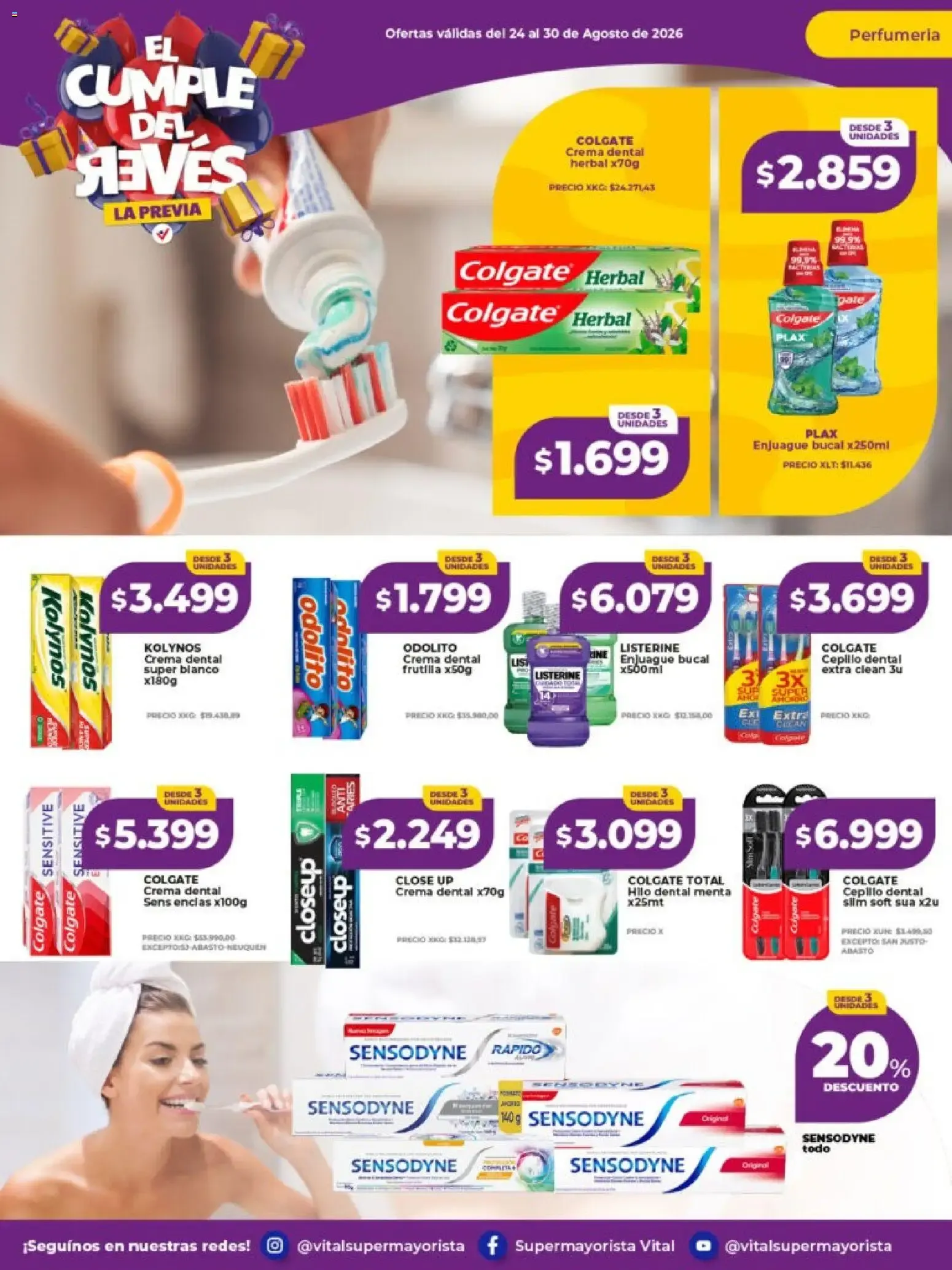 Ofertas de Vital Supermayorista - El Cumple del Revés - Ofertas 24 de agosto al 30 de agosto 2026 - Página 4 del catálogo