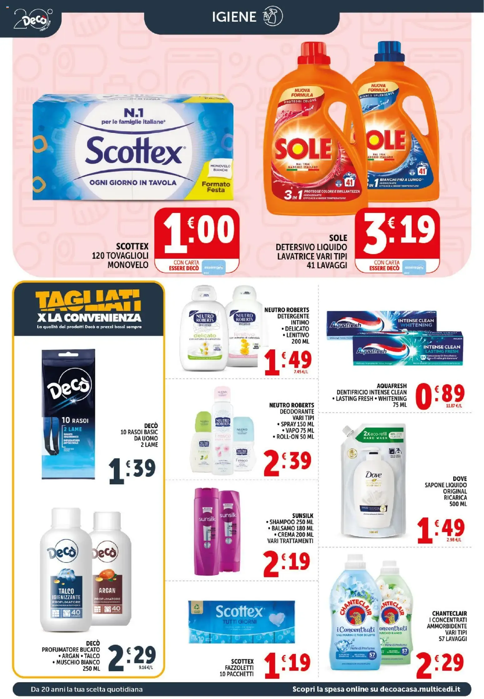 Decò Supermercati - Speciale Anniversario da 30 giugno a 9 luglio di 2026 - Pagina del volantino 18