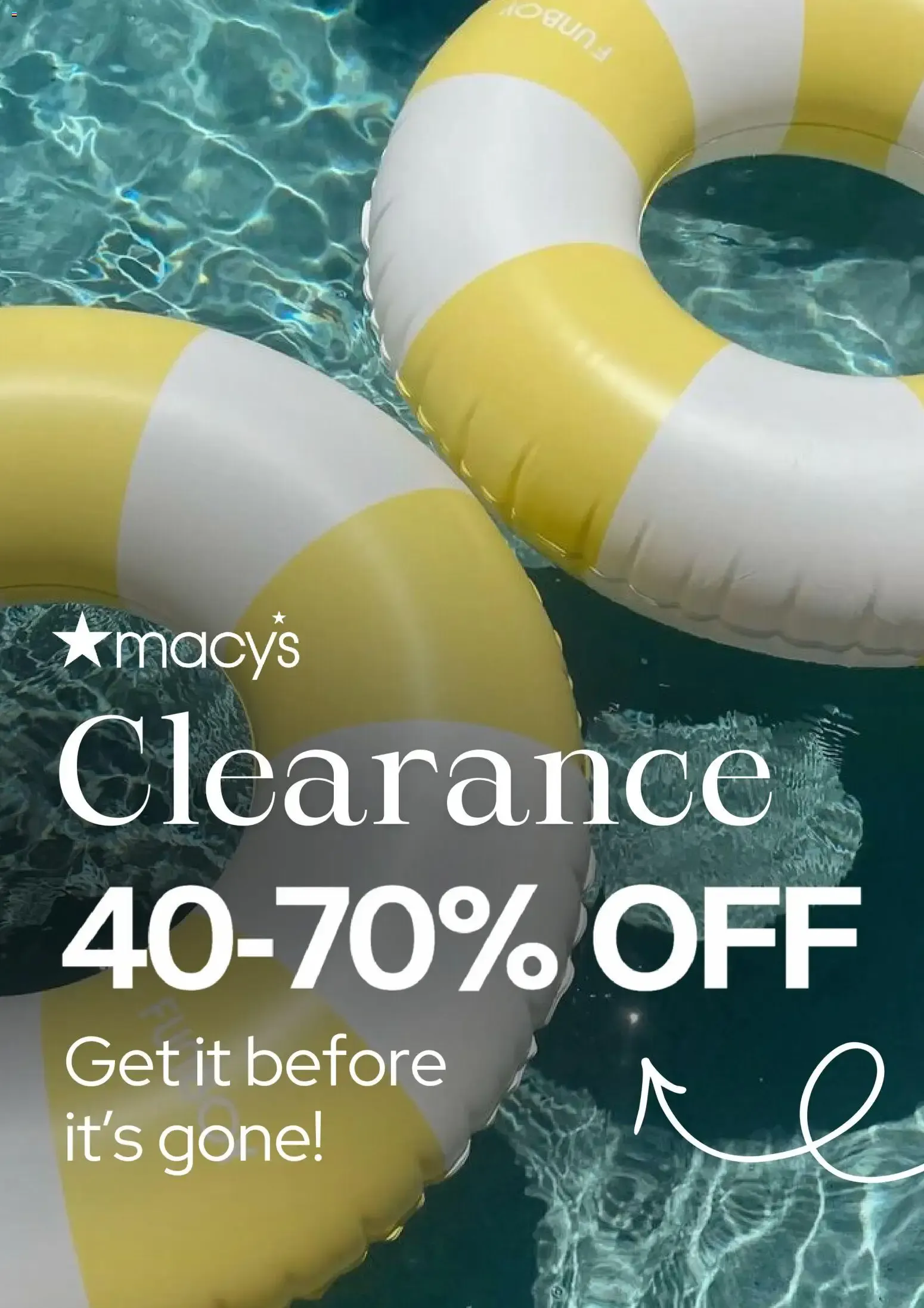 Macy's Clearance 40-70% OFF