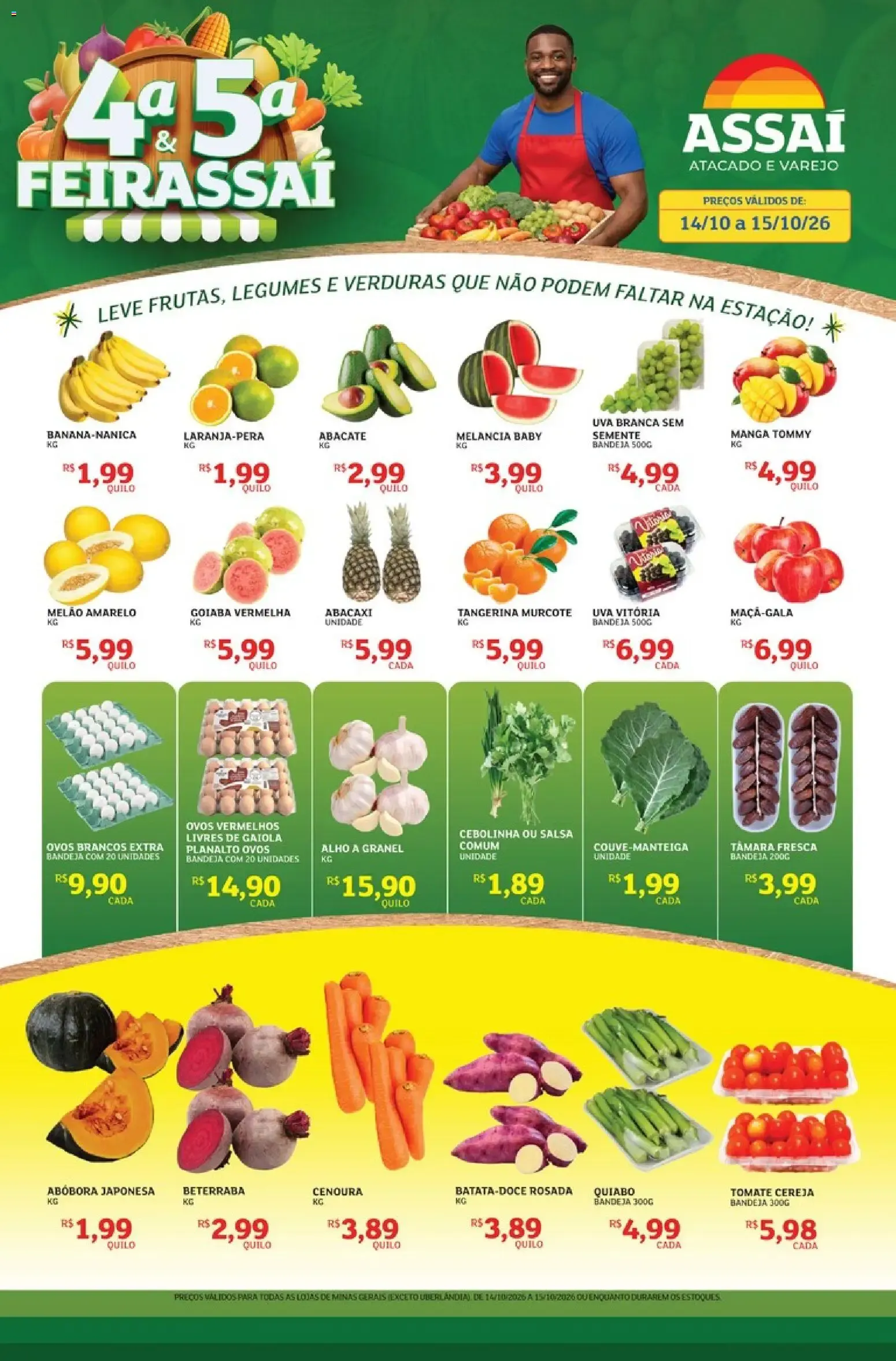 Encarte de 4a & 5a FEIRASSAI 14 de outubro até 15 de outubro 2026 - Pagina 1