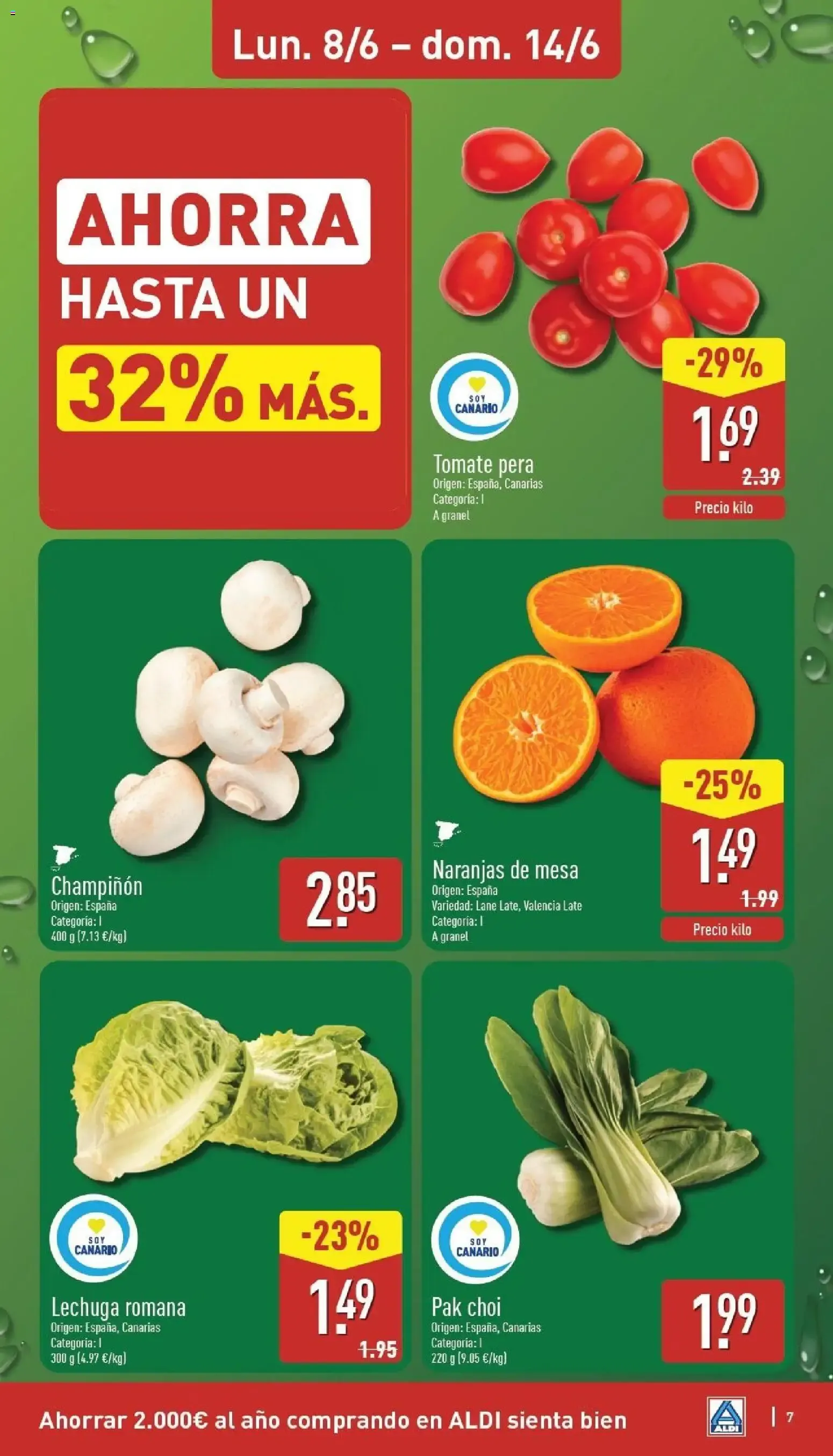 Catálogo de Aldi folleto de ofertas El Veranazo 8 de junio al 14 de junio 2026 - Página 7
