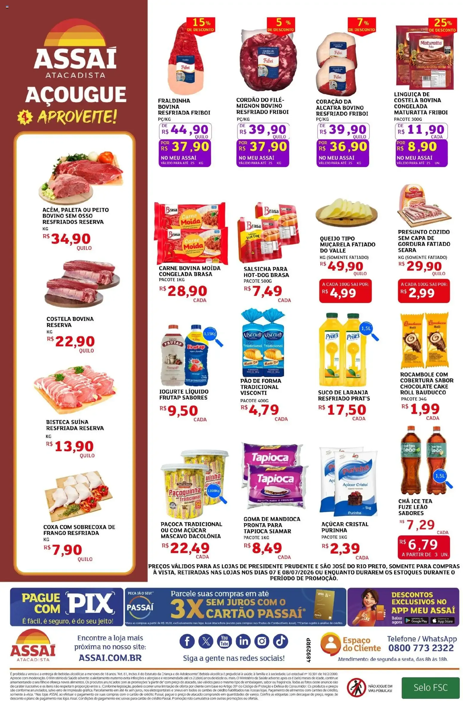 Encarte de Assaí Atacadista ofertas - SP de 07/07/2026 | Promoções Online 7 de julho até 8 de julho 2026 - Pagina 2