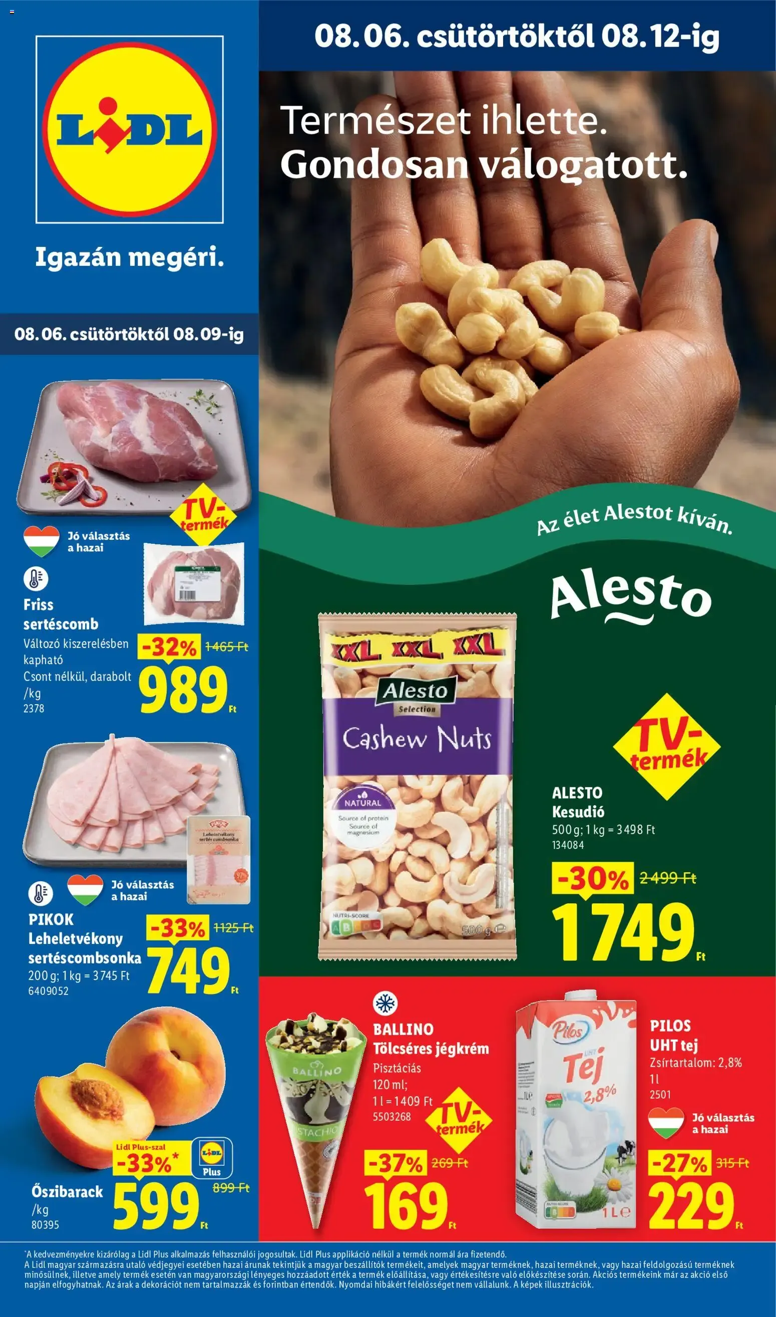 Katalógus Lidl akciós újság - 2026.08.06. -tól/töl > akció, lapozható szórólap 🛍️ augusztus 6.-tól augusztus 12.-ig 2026. - Oldal 1
