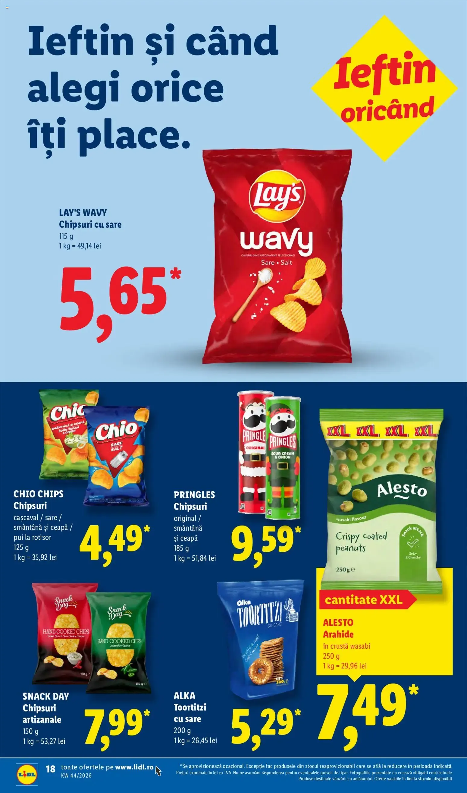 Catalog Catalog LIDL 26.10.2026 - Oferta și Revista online de la 26 octombrie până la 1 noiembrie 2026 - Revista Pagina 18