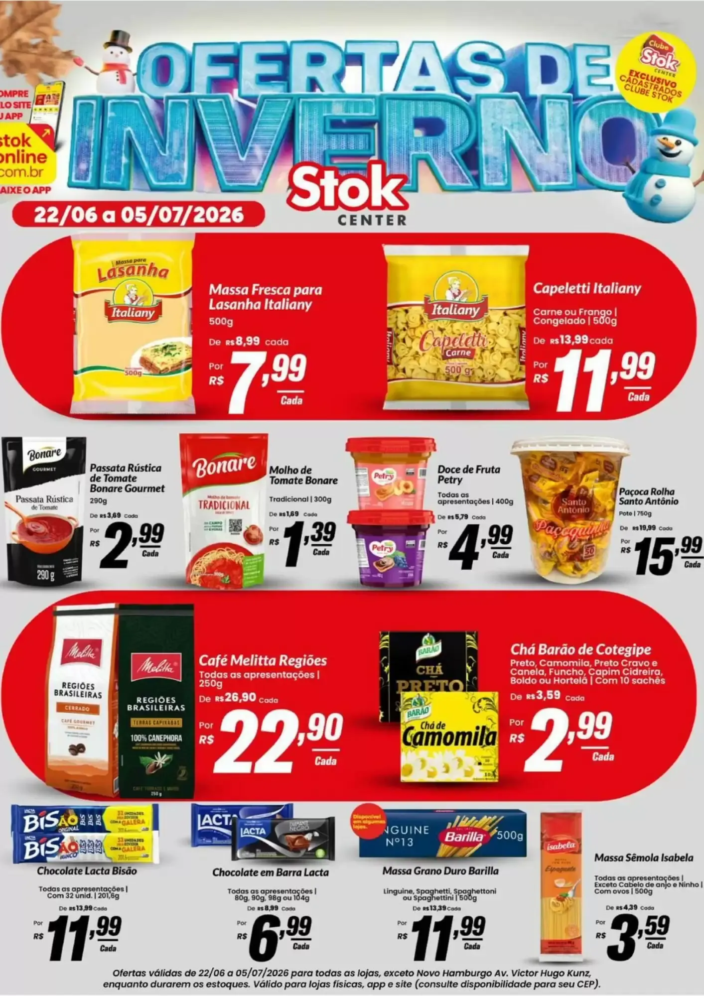 Encarte de Ofertas de Inverno Stok Center 22 de junho até 5 de julho 2026 - Pagina 1