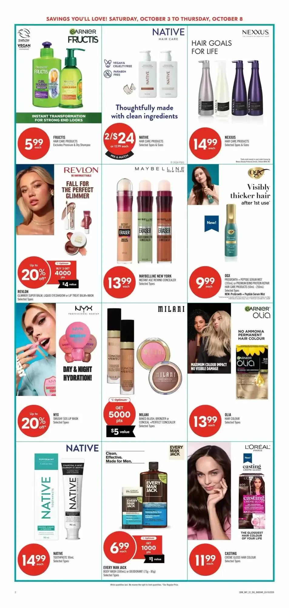 Shoppers Drug Mart flyer week 40 from October 3 to October 8 2026 - flyer page 19