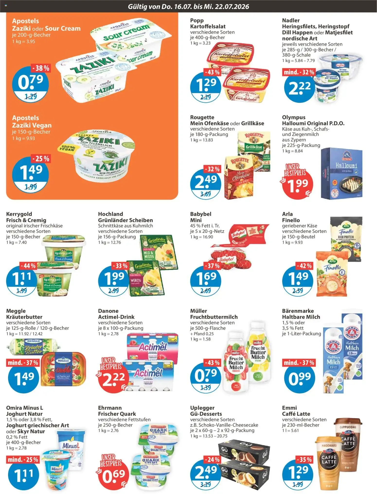 Angebote V-Markt Angebote (ab 16.07.2026) von 16. Juli bis 22. Juli 2026 - Prospekt seite 6