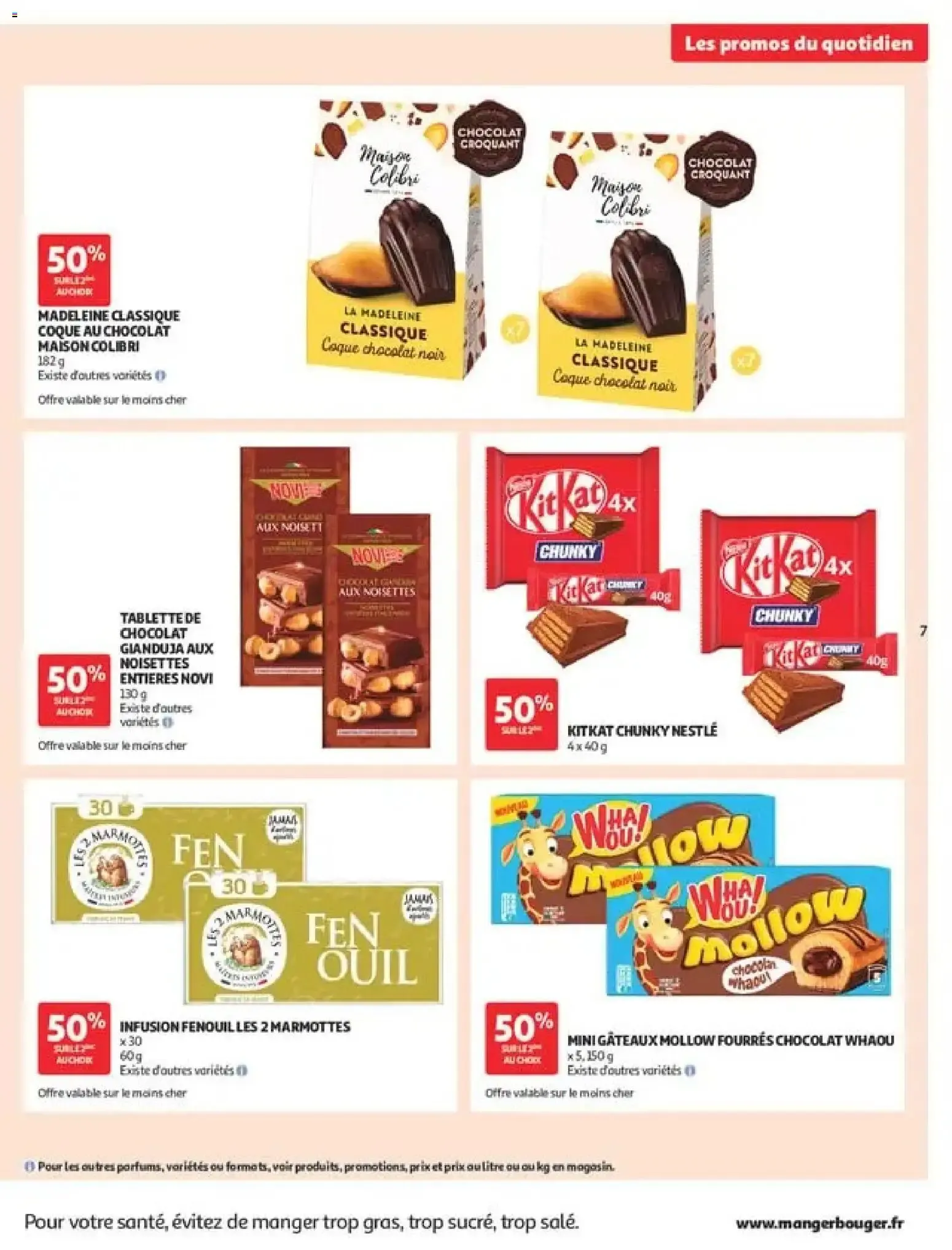 Auchan Les promos du moment à partir du 29/09/2026 - promo en ligne du 29 septembre au 11 octobre 2026 - Catalogue page 7