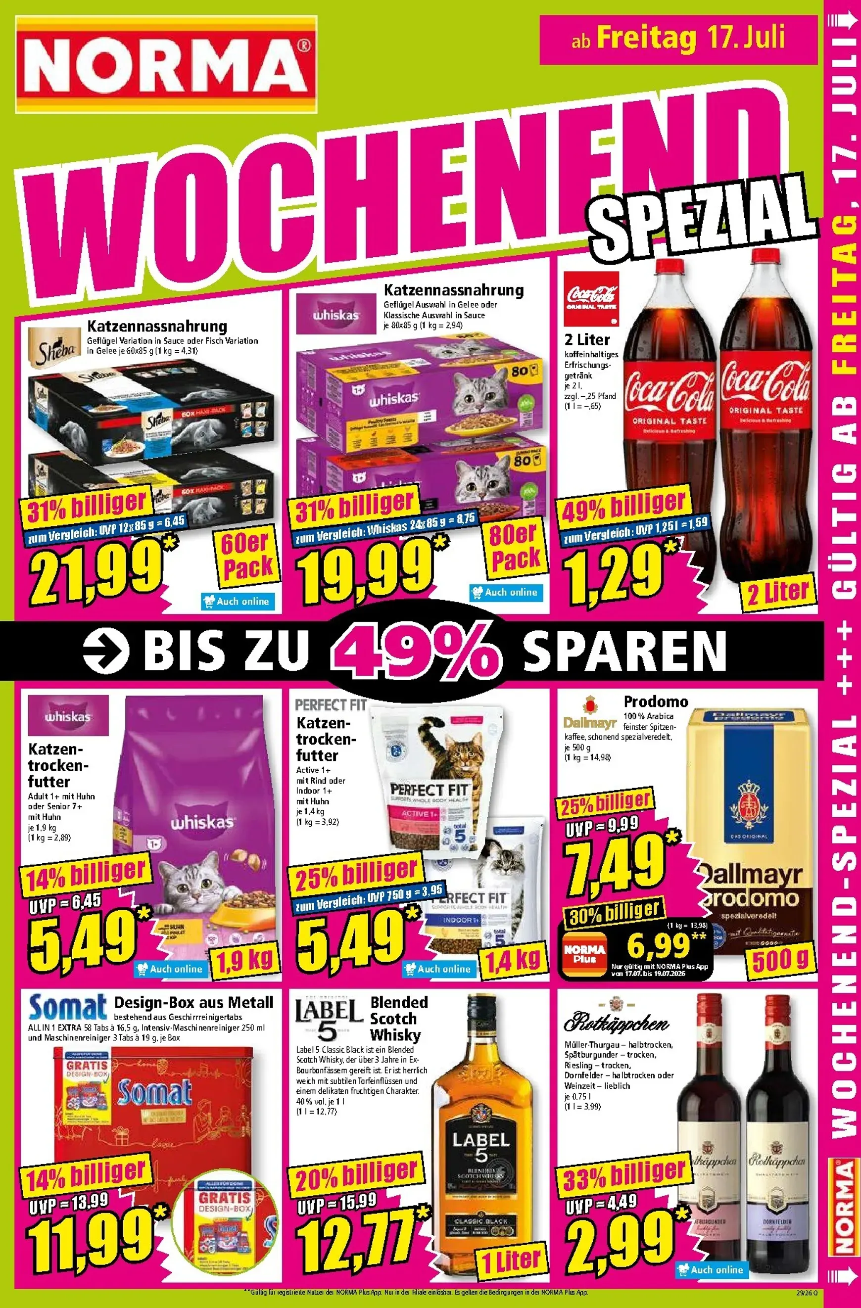 Norma Prospekt – von Montag 13.07.2026 bis Samstag 18.07.2026 von 13. Juli bis 18. Juli 2026 - Prospekt seite 15