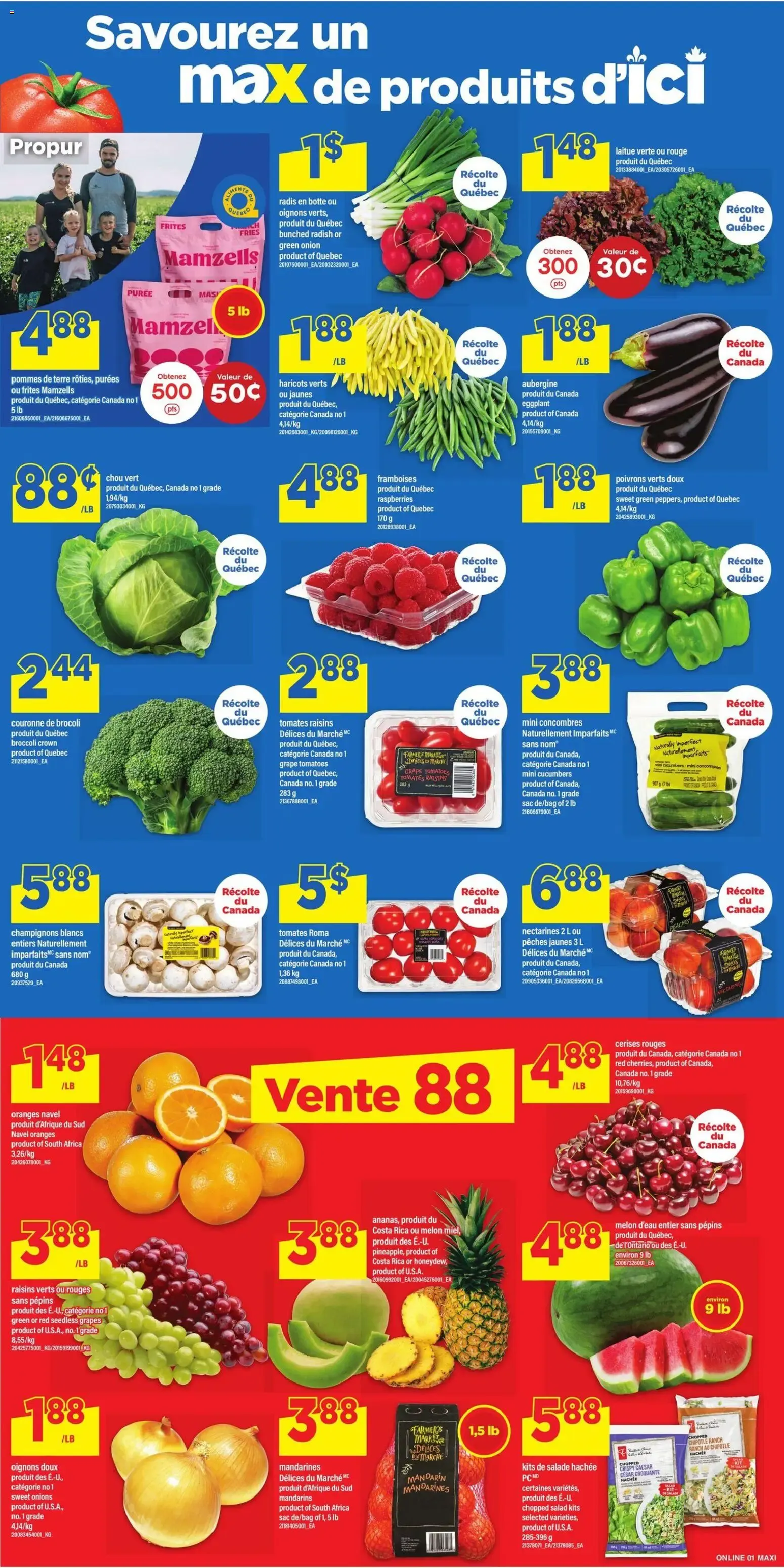 Maxi weekly flyer / circulaire from Aug 13, 2026 > weekly specials & deals from August 13 to August 19 2026 - flyer page 4
