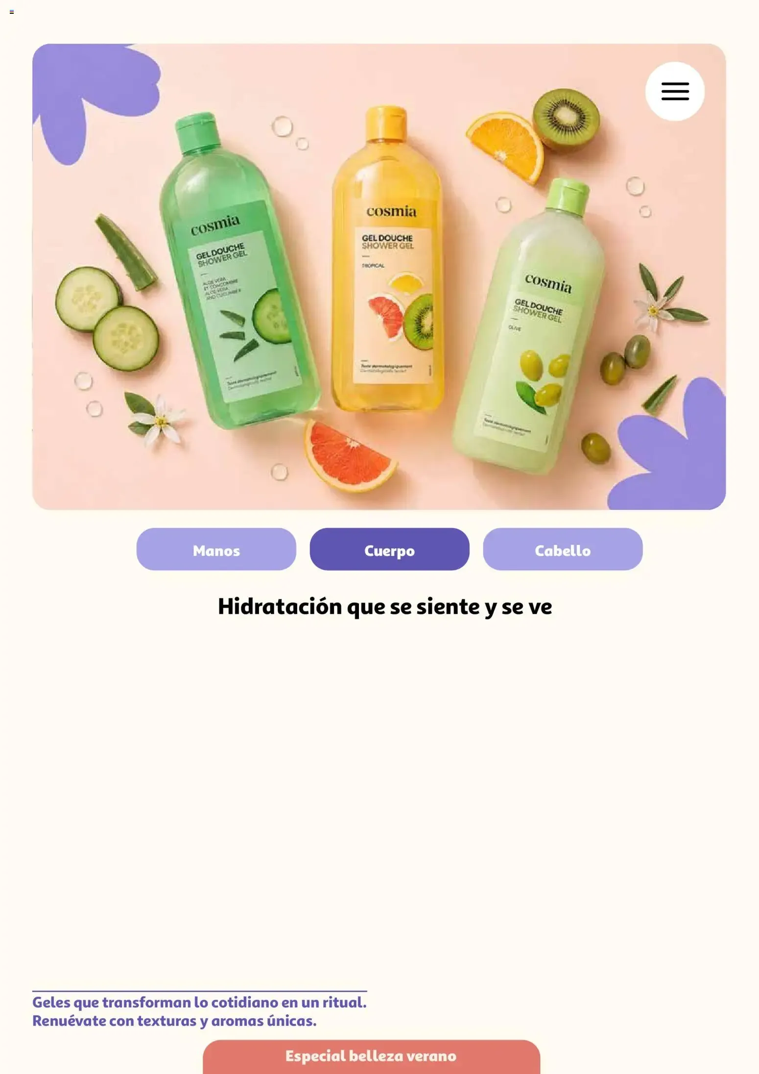 Catálogo de Alcampo folleto digital: Aquí se viene a Brillar con Cosmia 5 de mayo al 31 de diciembre 2026 - Página 9