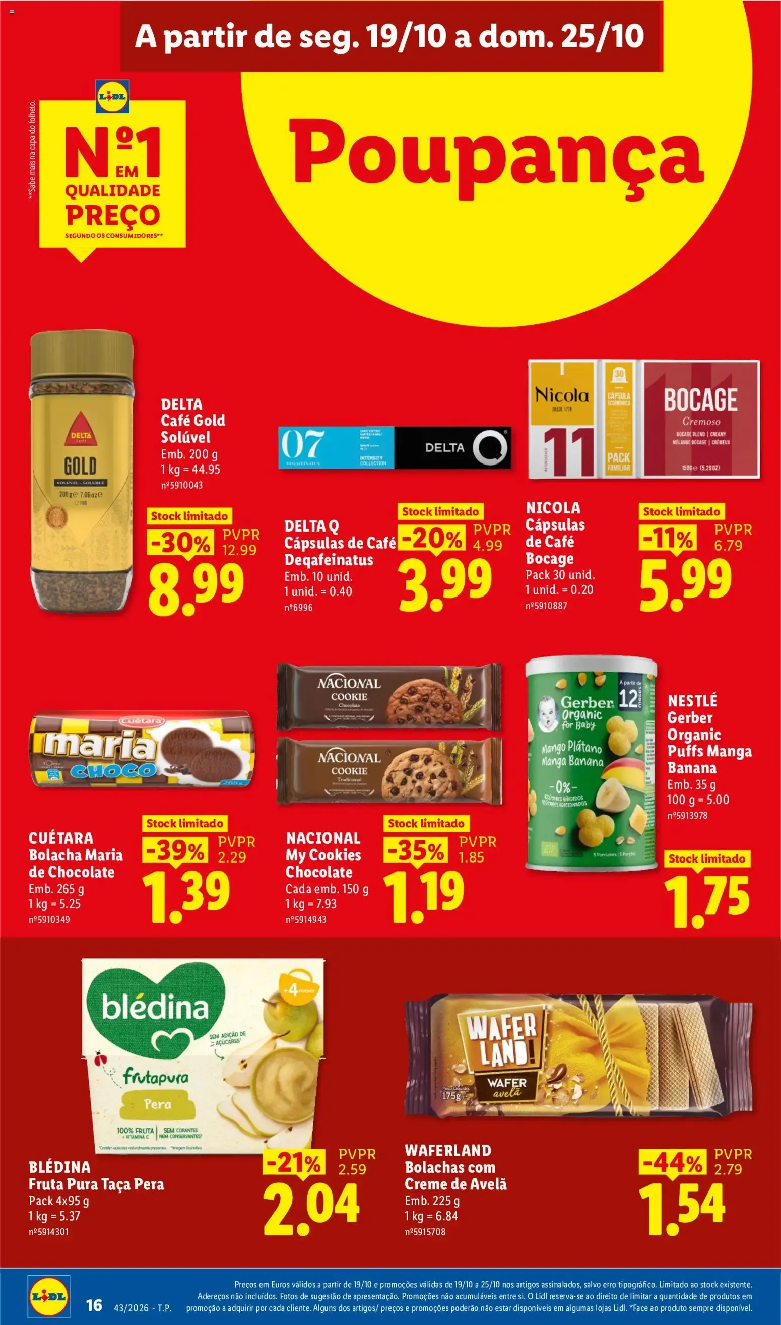 Folheto Lidl Folheto Poupança de 19 de outubro até 25 de outubro 2026 - Pagina 16