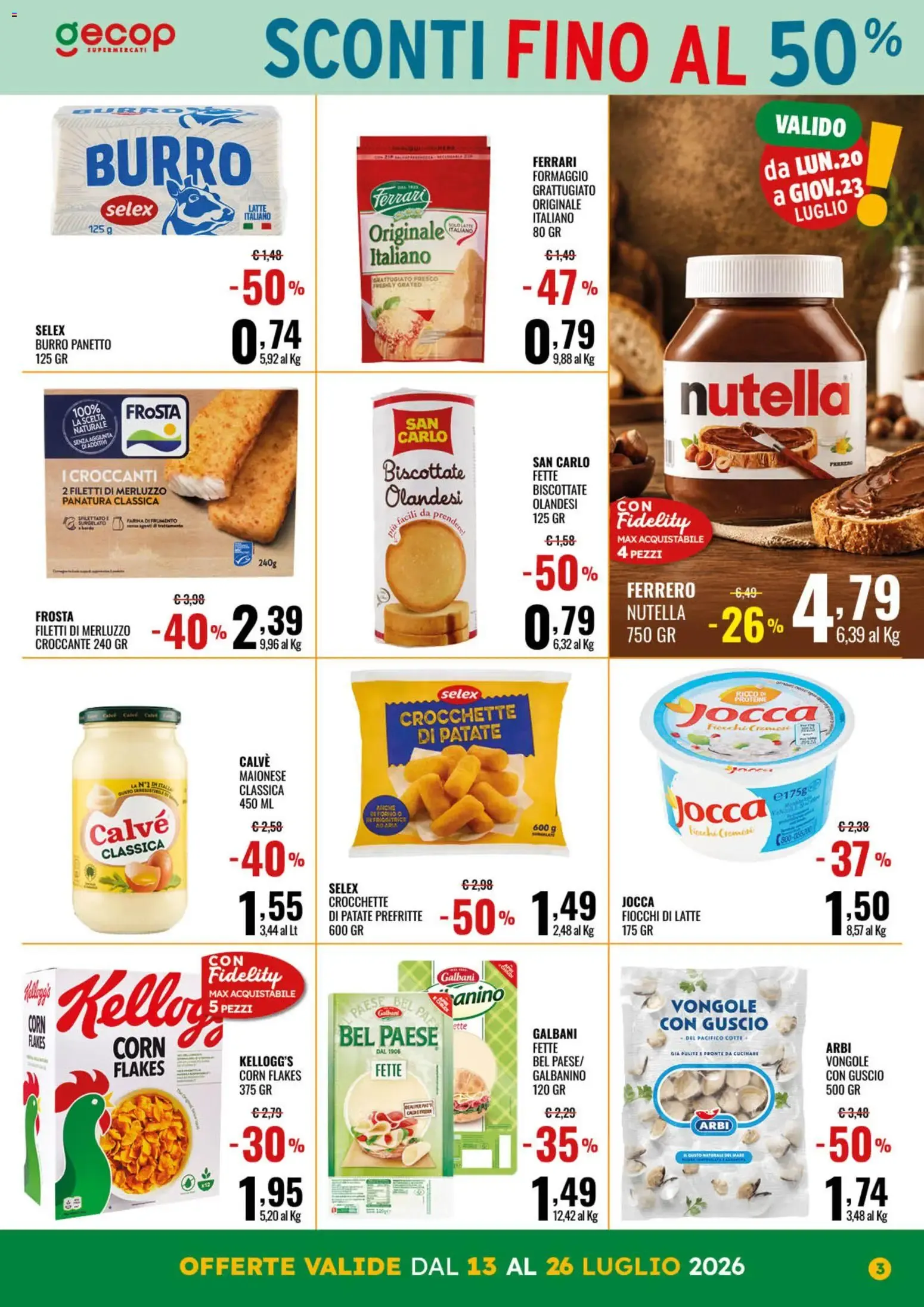 Nuovo GECOP volantino dal 13/07/2026 > offerte anteprima 🛍️ da 13 luglio a 26 luglio di 2026 - Pagina del volantino 3