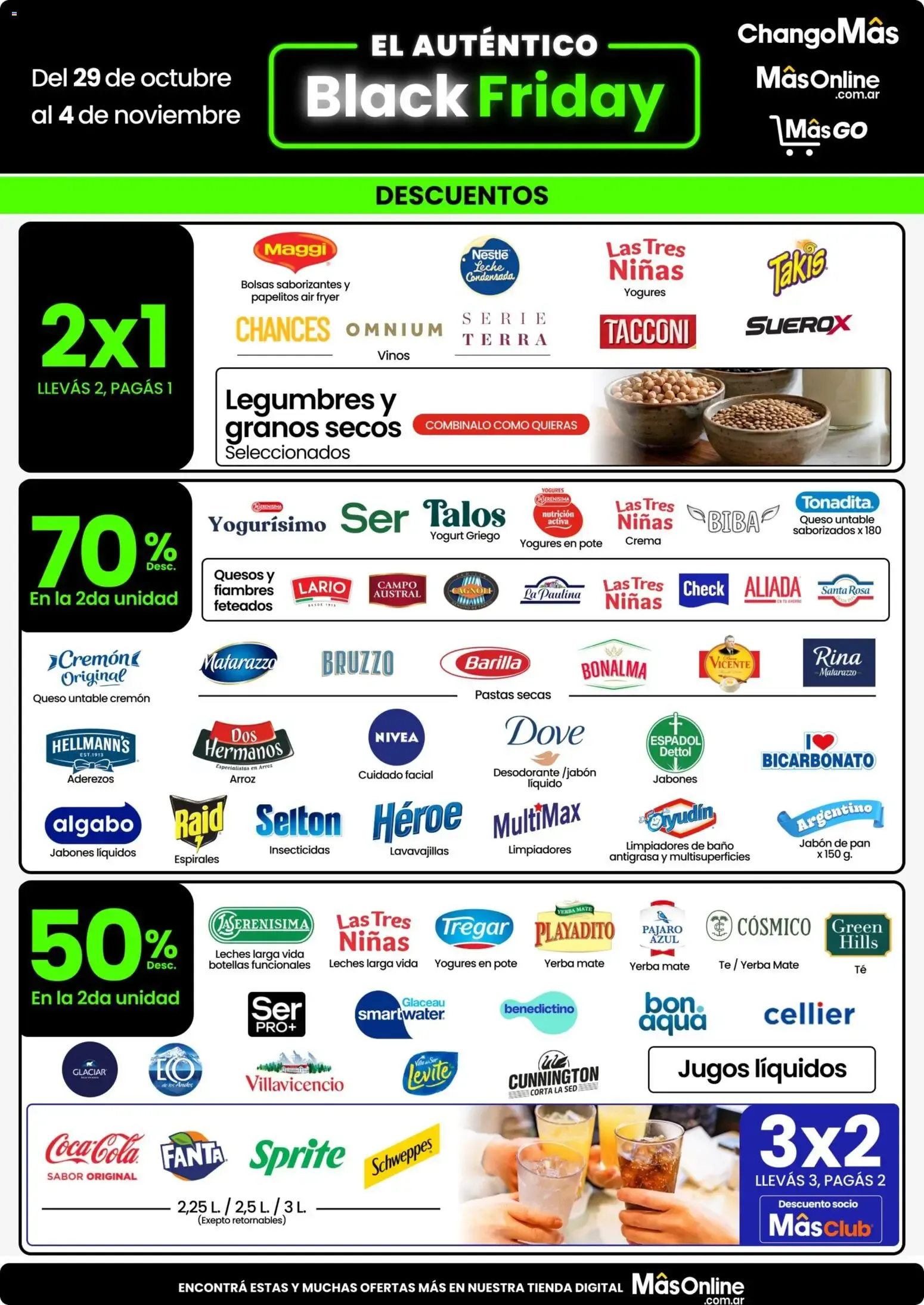 Ofertas de Changomas BLACK FRIDAY Folleto de 29/10/2026 29 de octubre al 4 de noviembre 2026 - Página 4 del catálogo