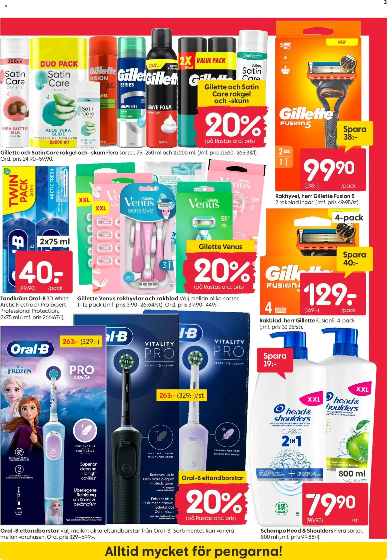 Rusta erbjudanden från 14/09/2026 - 20/09/2026 > Reklamblad nuvarande rabatter från 14 september till 20 september 2026 - Reklamblad sidor 3