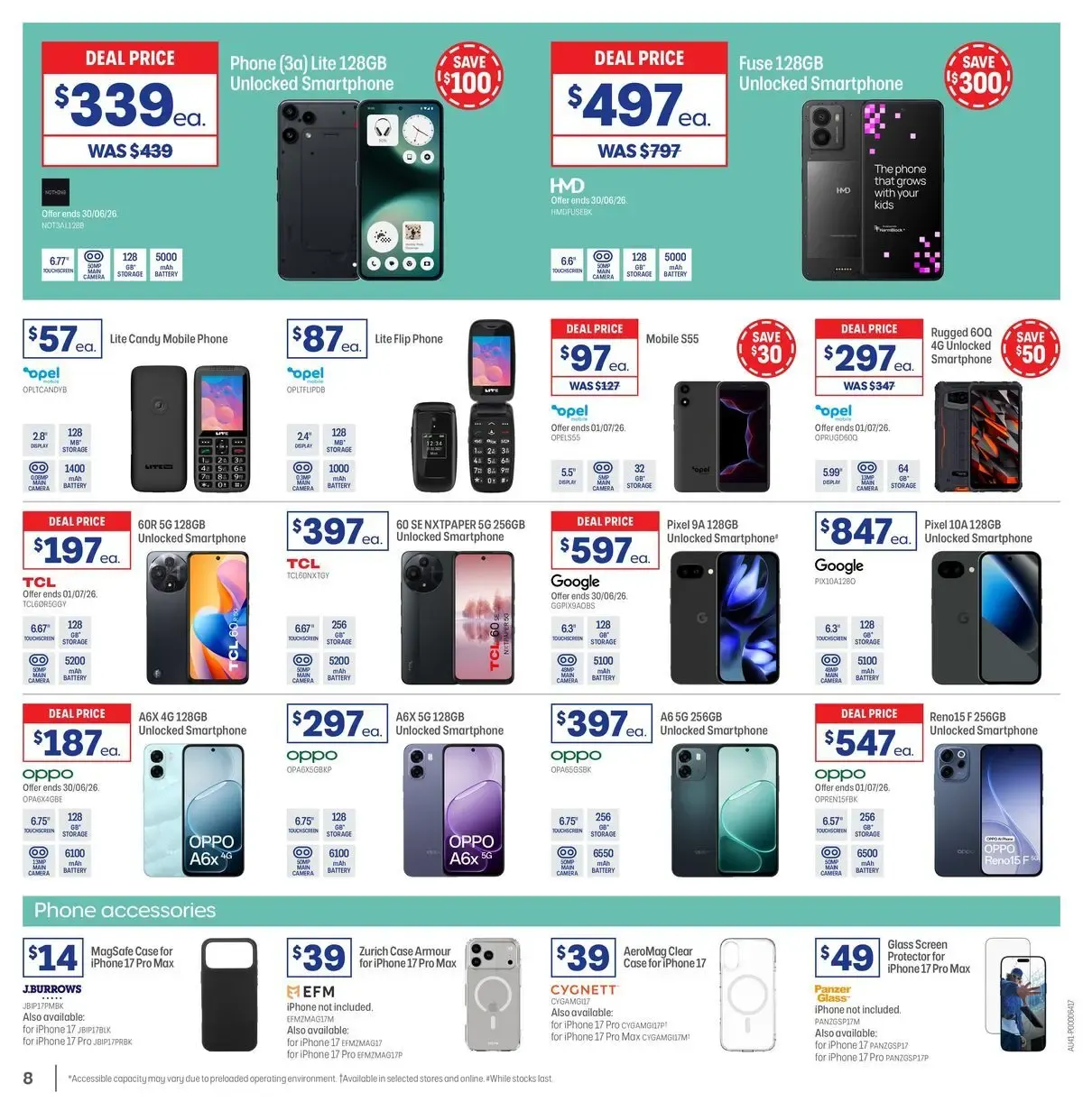 Officeworks EOFY Deals - 11/06/2026 > weekly / monthly specials - Catalogue valid from 11 June to 30 June 2026 - page 8