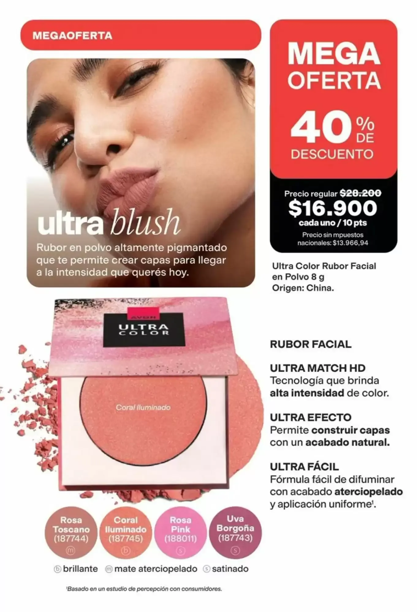 Ofertas de Tu primer sérum labial Avon con péptidos 12 de octubre al 27 de octubre 2026 - Página 34 del catálogo