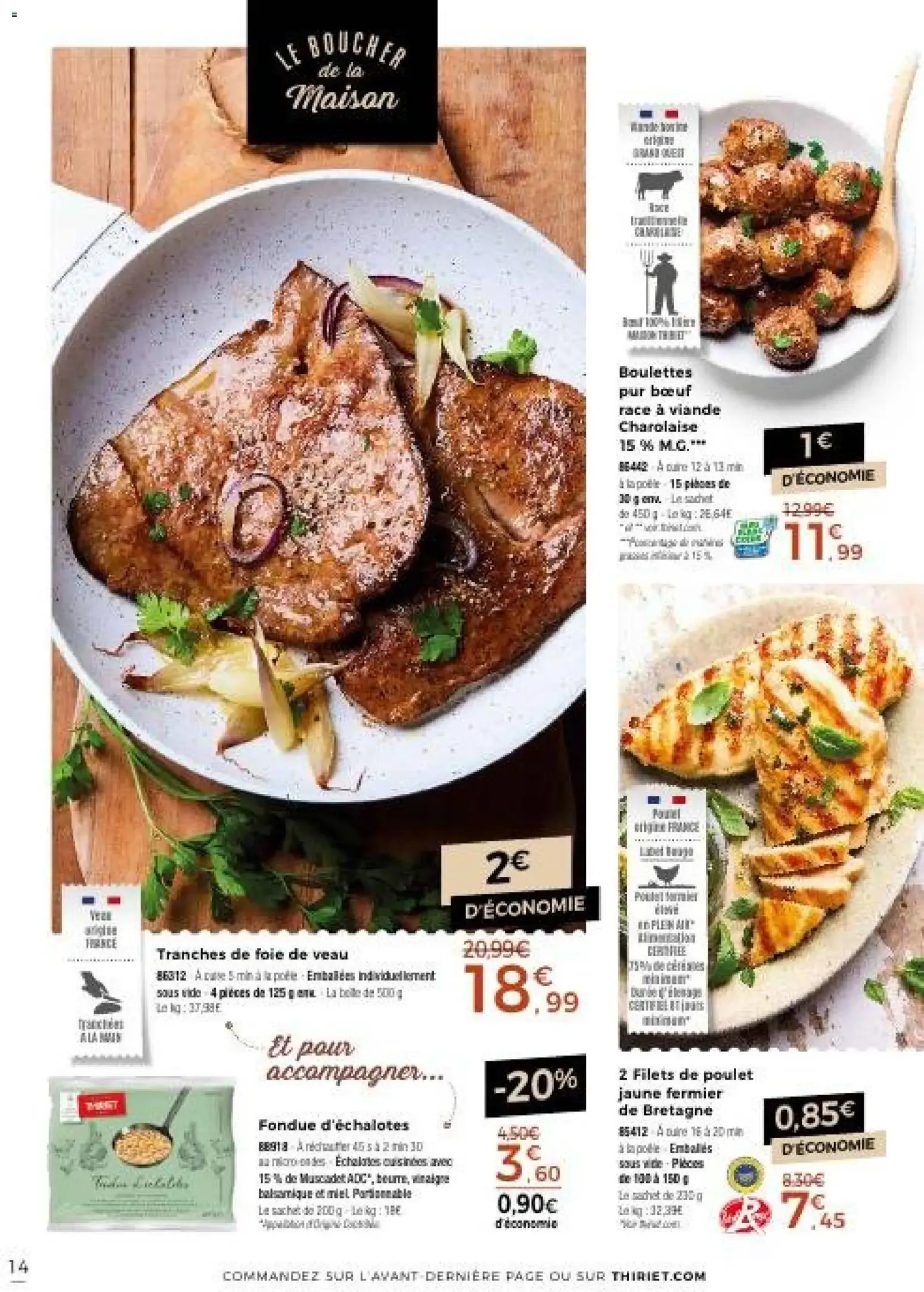 Thiriet Catalogue livraison à domicile à partir du 23/10/2026 - promo en ligne du 23 octobre au 18 novembre 2026 - Catalogue page 14