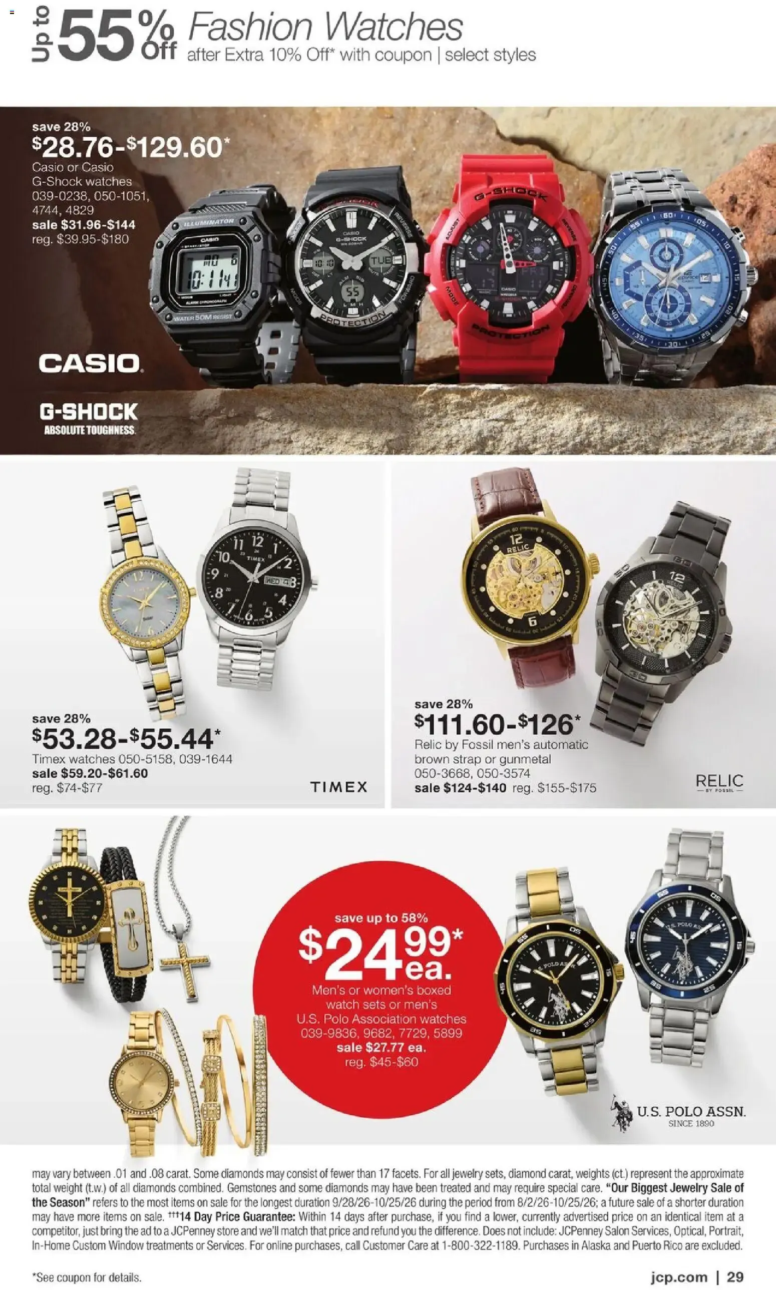 Weekly ad JCPenney Our Biggest Jewelry Sale of the season from September 28 to October 25 2026 - Page 28