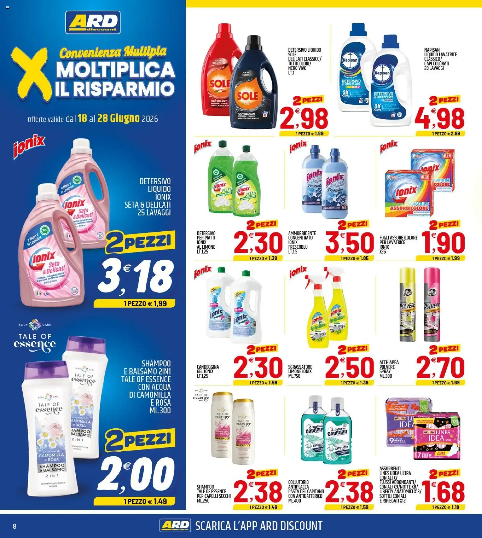 Nuovo ARD Discount volantino dal 18/06/2026 > offerte anteprima 🛍️ da 18 giugno a 28 giugno di 2026 - Pagina del volantino 8