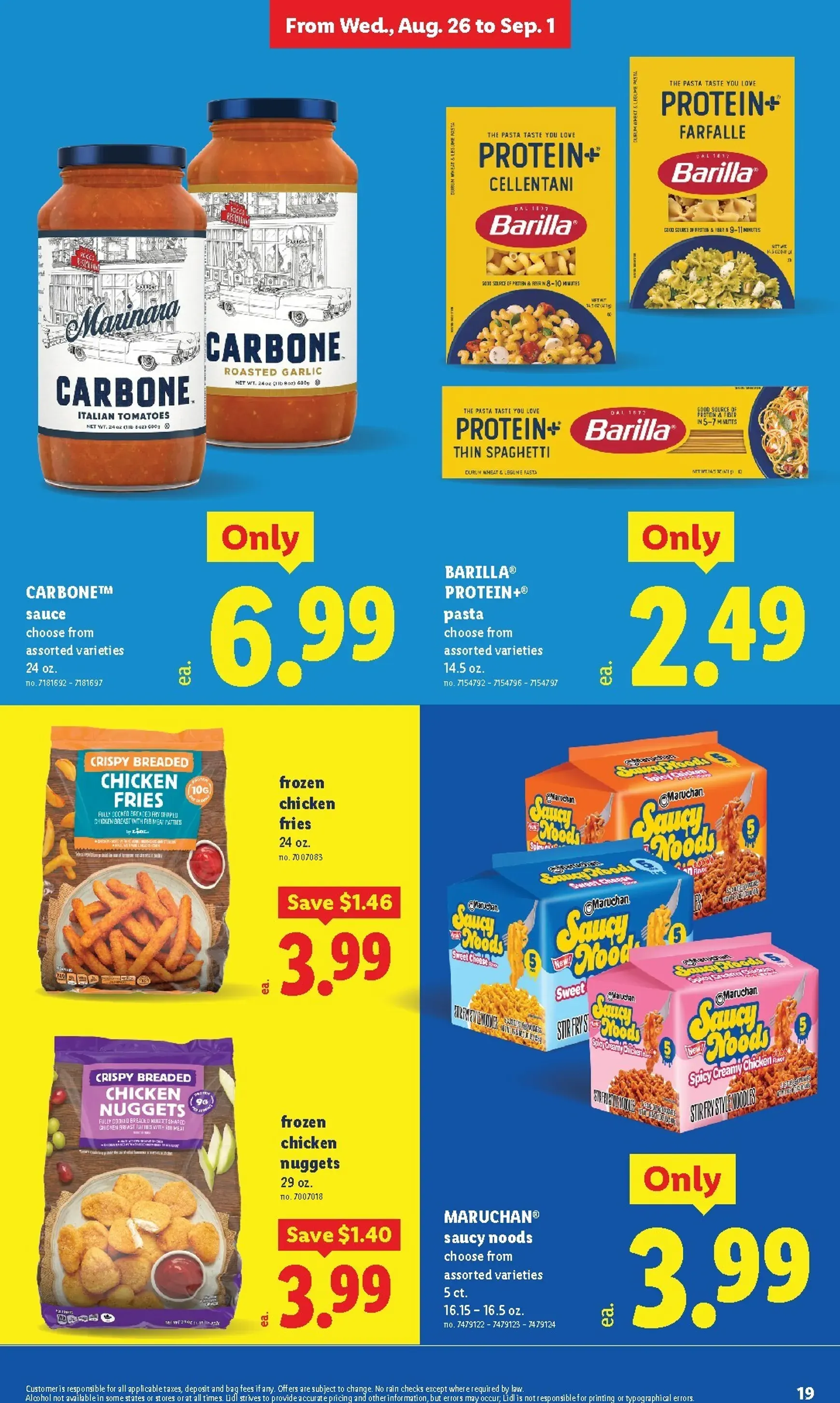 Weekly ad Lidl Labor Day Low Prices from August 26 to September 1 2026 - Page 19
