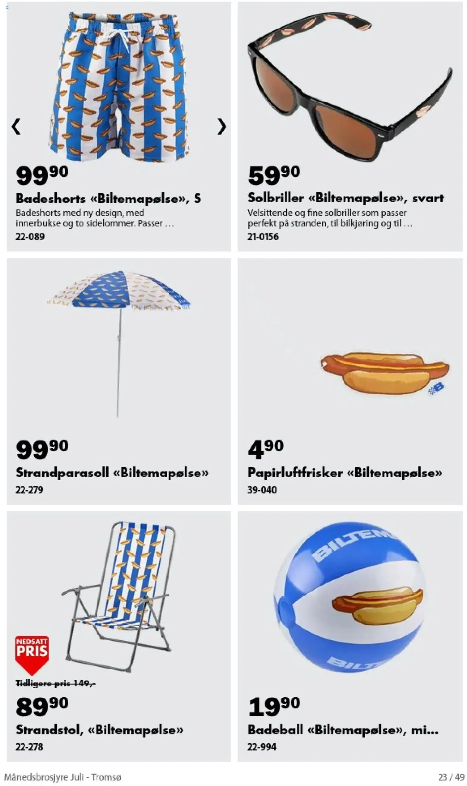 Biltema Månedsbrosjyre Juli - National (01/07/2026 - 30/07/2026) - Kundeavis og tilbud fra 1. juli til 30. juli 2026 - kundeavisside 23