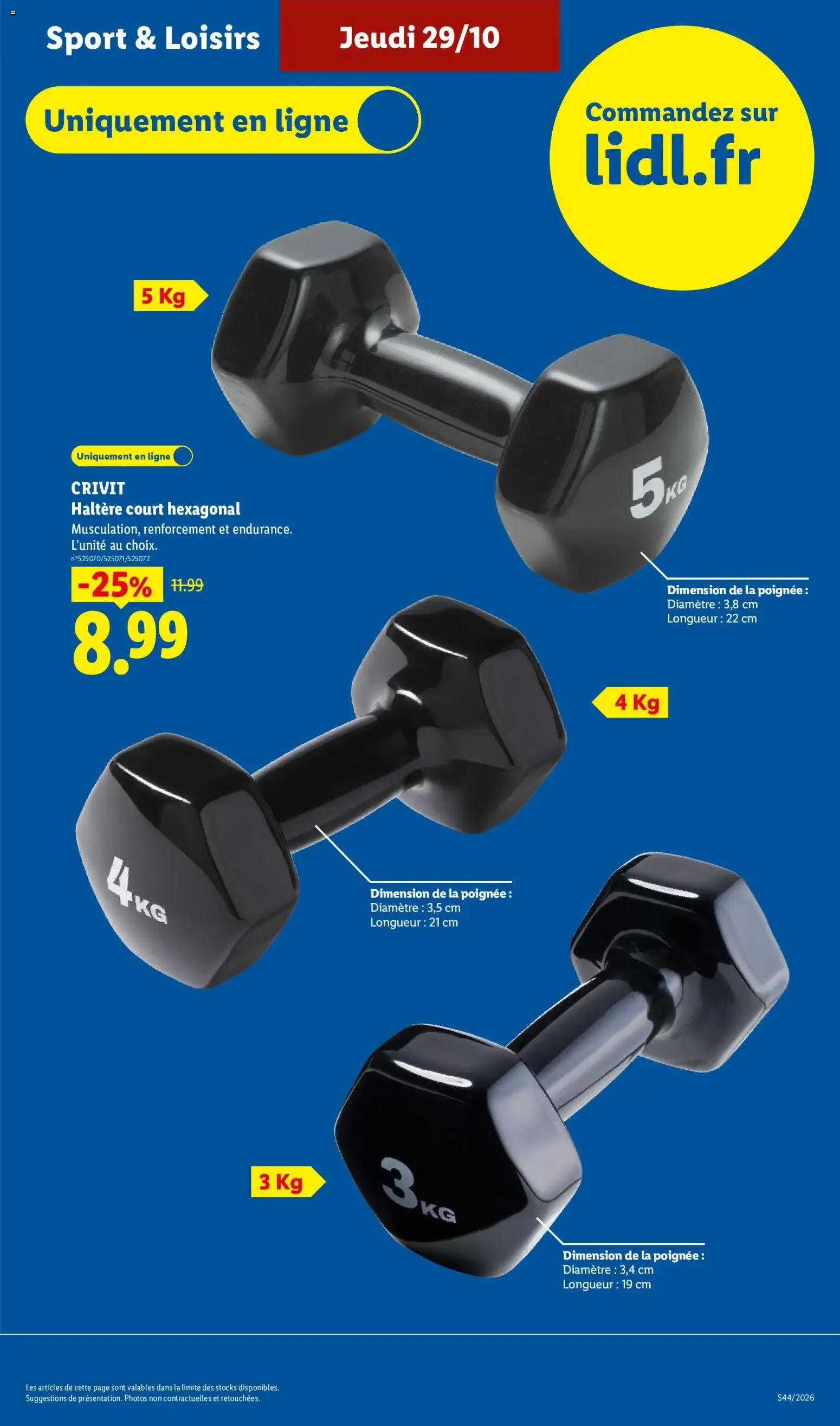 LIDL: Faites briller les fêtes à prix minis ! du 29 octobre au 4 novembre 2026 - Catalogue page 35