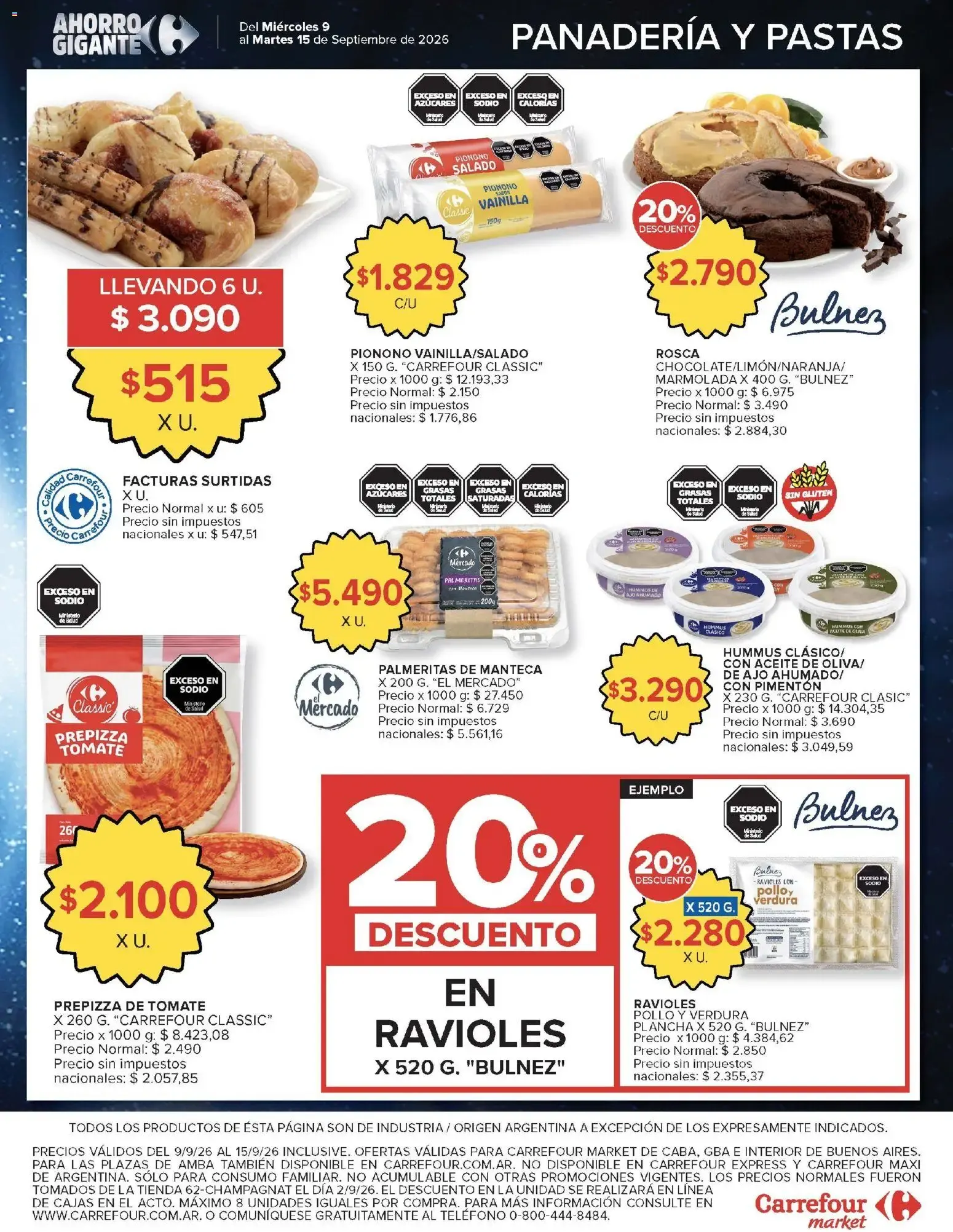 Ofertas de Carrefour Market catálogo del 09/09/2026 - 15/09/2026 9 de septiembre al 15 de septiembre 2026 - Página 11 del catálogo