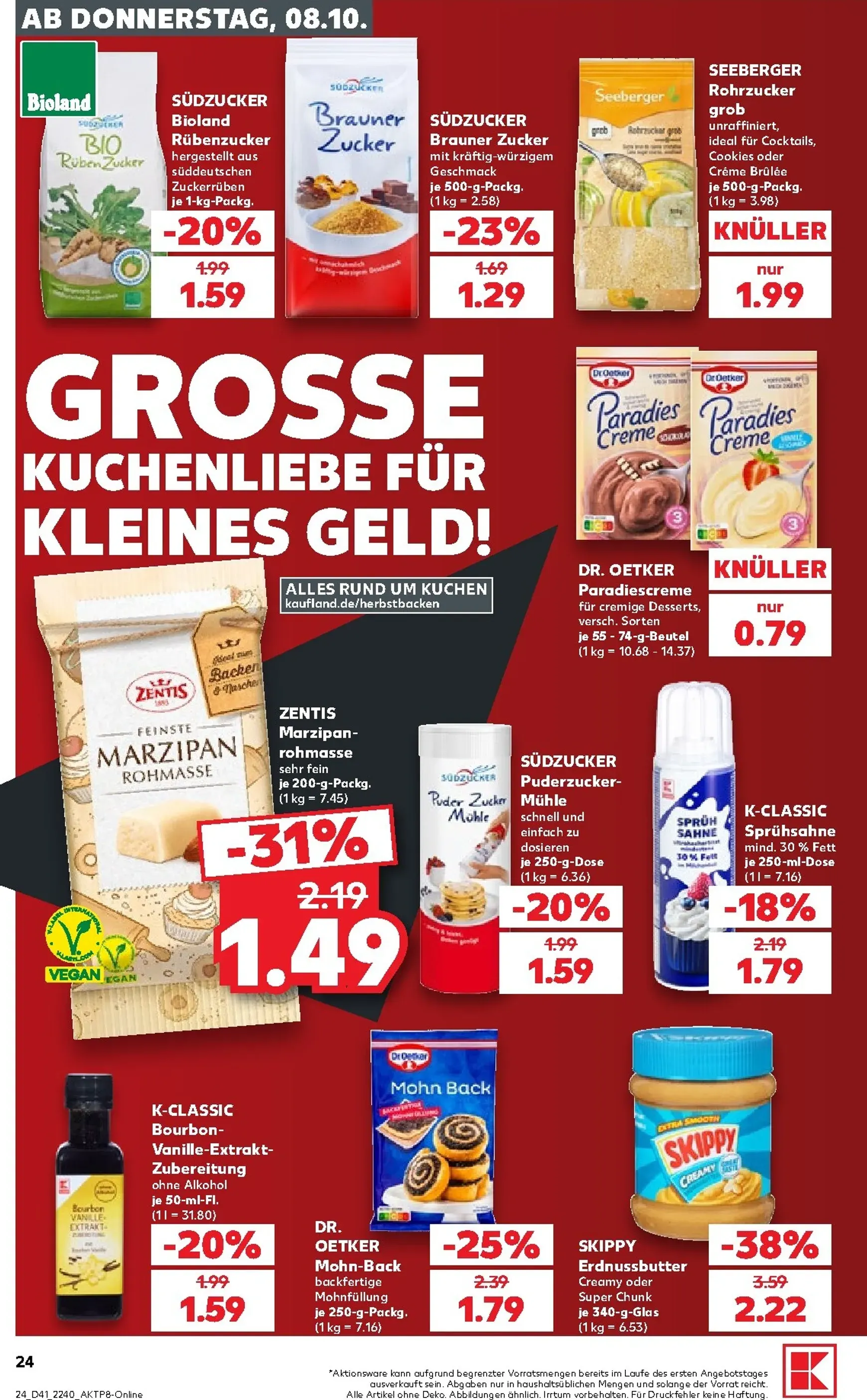 Neuer Kaufland Prospekt – von Donnerstag 08.10.2026 bis Mittwoch 14.10.2026 von 8. Oktober bis 14. Oktober 2026 - Prospekt seite 25