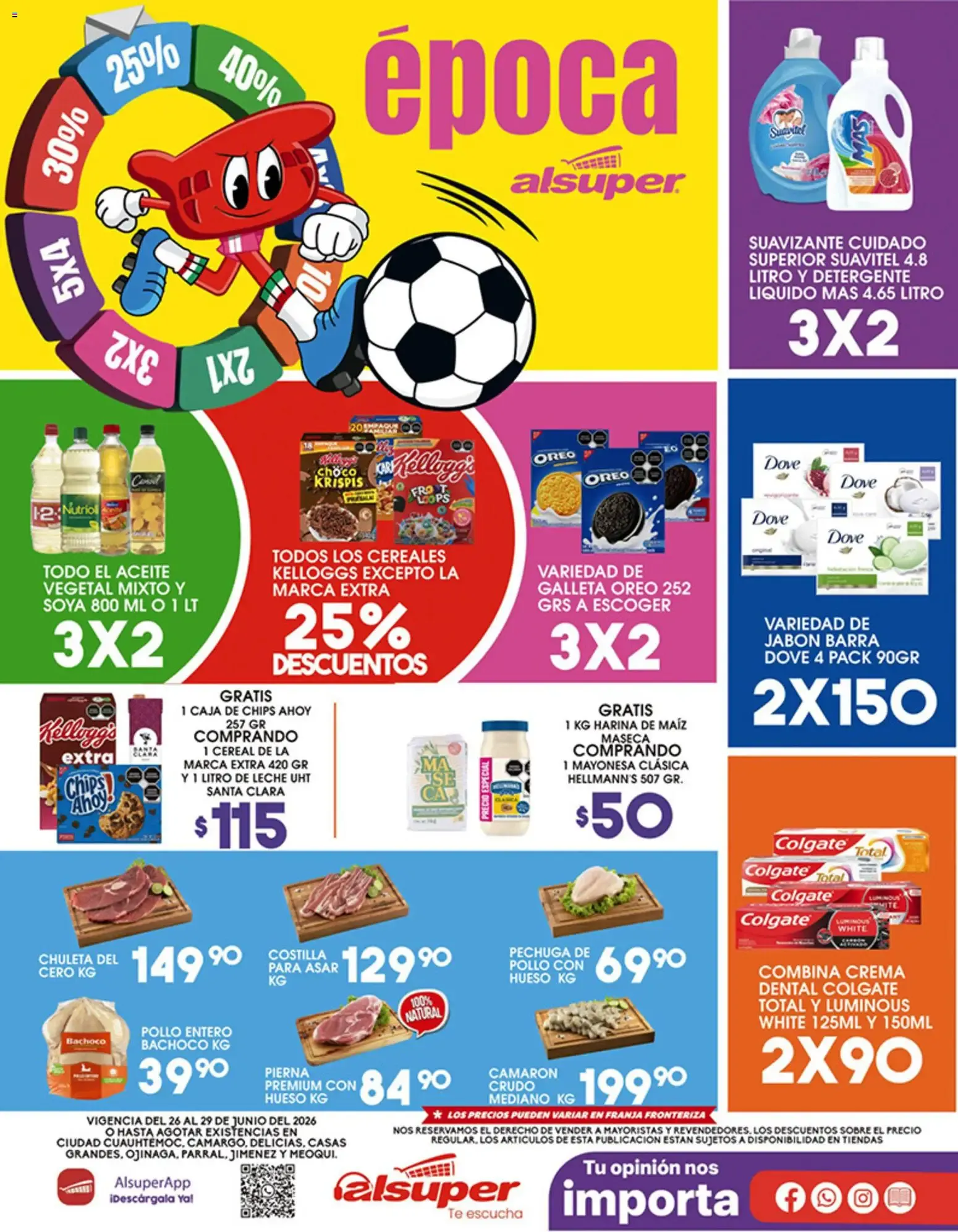 Catálogo de época alsuper 26 de junio al 29 de junio 2026 - Pagina 1