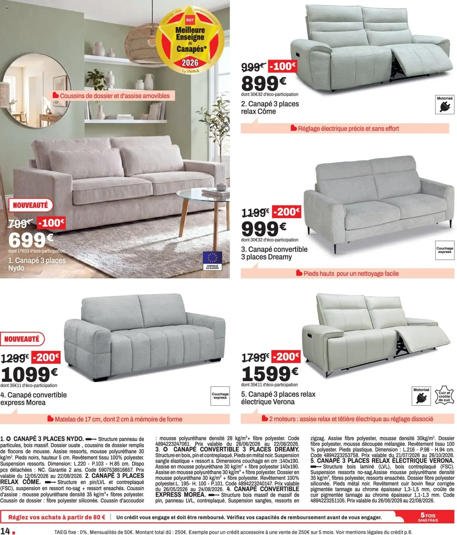 But catalogue easy rentrée à partir du 21/07/2026 - promo en ligne du 21 juillet au 24 août 2026 - Catalogue page 13