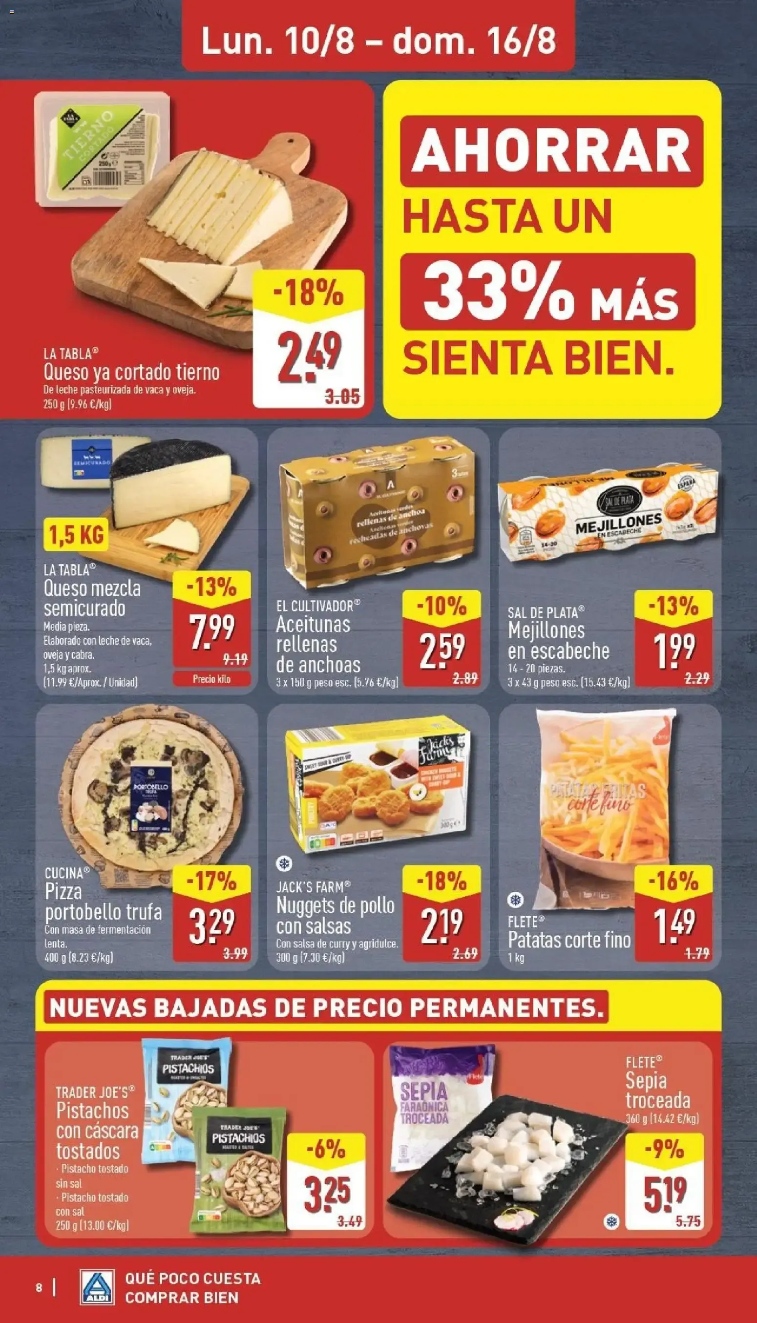 Catálogo de Aldi: Frescura a Precios para Tirarse a la Piscina 10 de agosto al 16 de agosto 2026 - Página 8