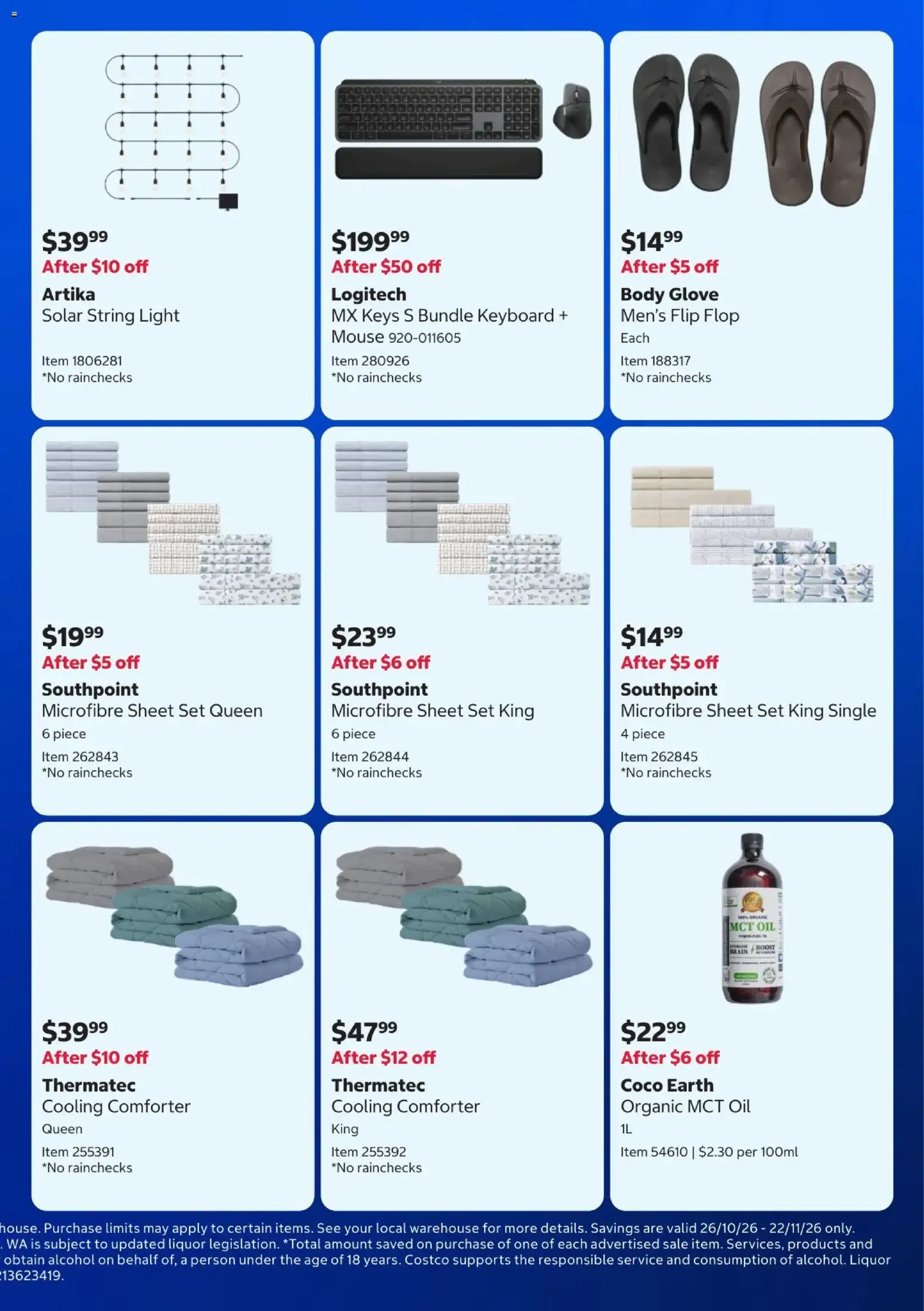 Costco catalogue valid from 26/10/2026 > Online Australia - Catalogue valid from 26 October to 22 November 2026 - page 3