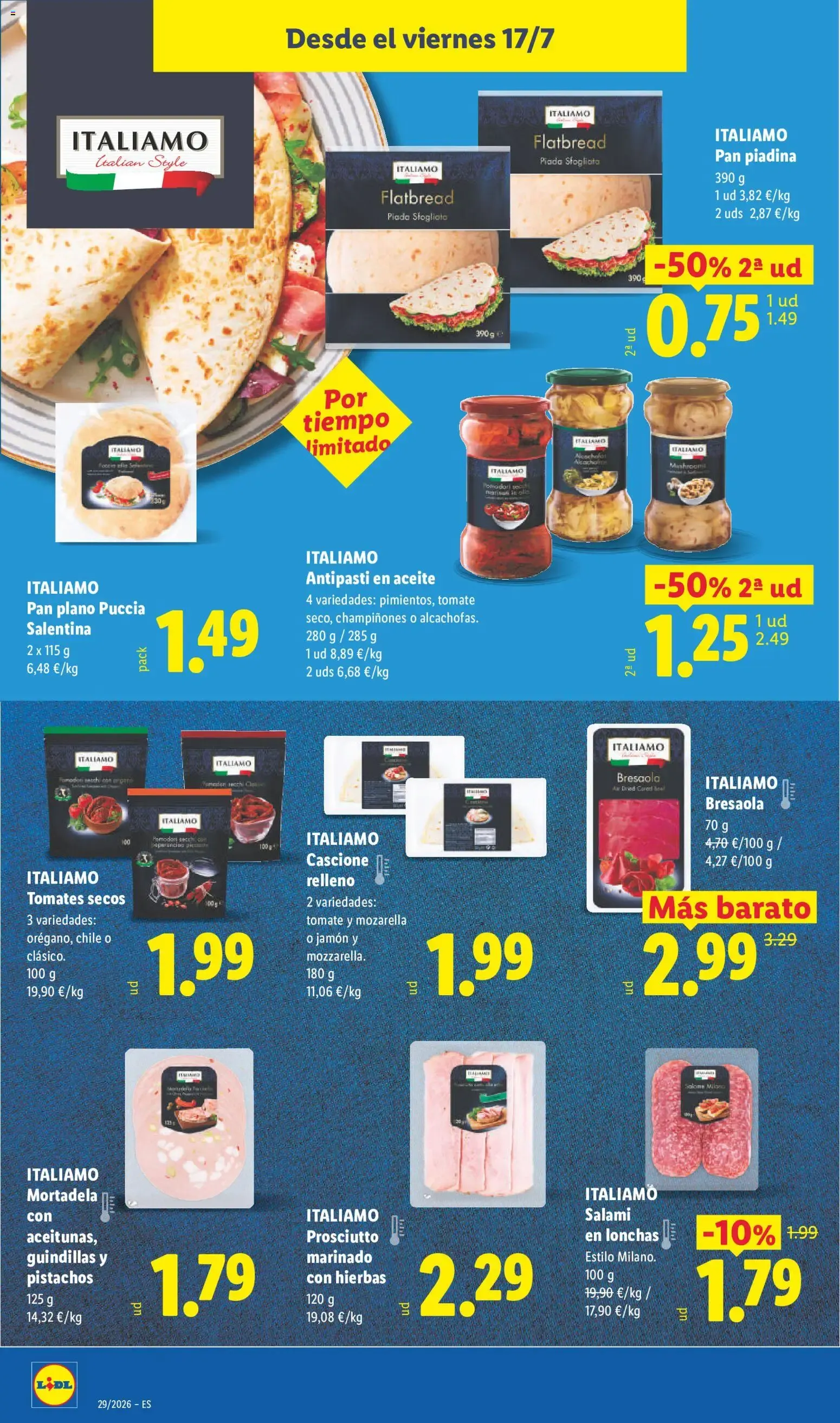 Catálogo de Lidl folleto del 13/07/2026 | Ofertas 13 de julio al 19 de julio 2026 - Página 44