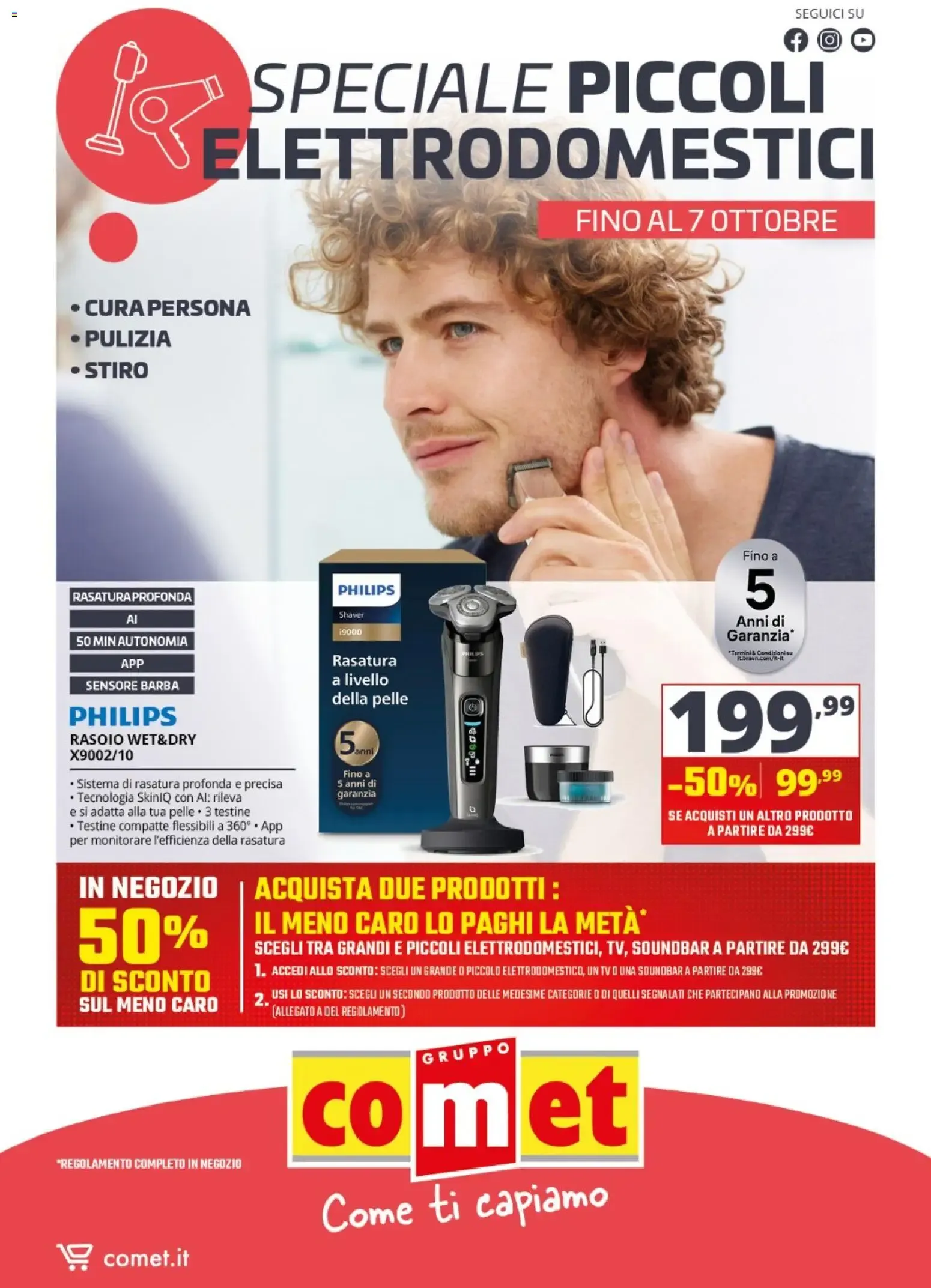 Nuovo Comet volantino Piccoli Elettrodomestici dal 25/09/2026 > offerte anteprima 🛍️ da 25 settembre a 7 ottobre di 2026 - Pagina del volantino 1