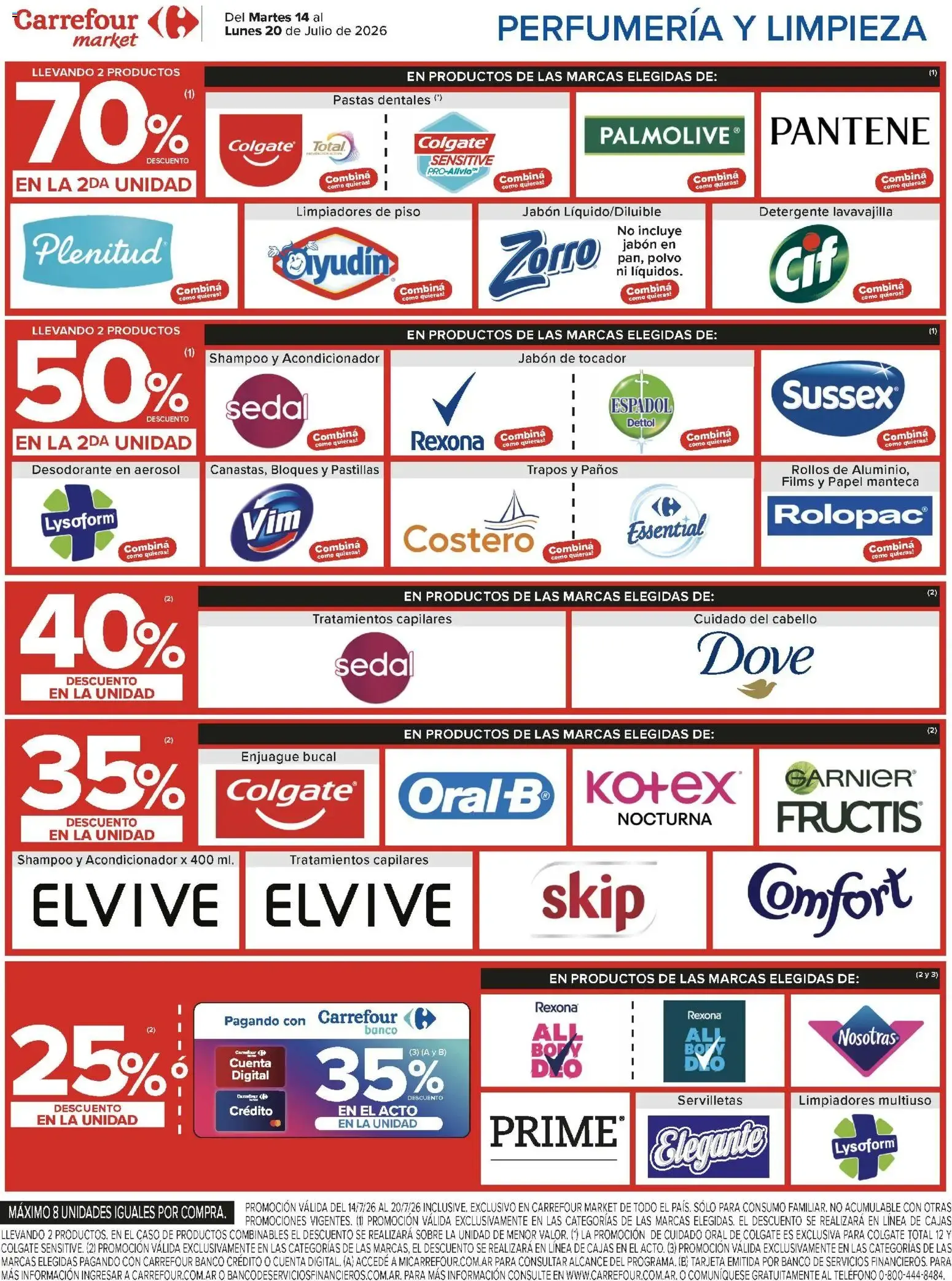 Ofertas de Carrefour ofertas || del 14/07/2026 - 20/07/2026 || Promociones 14 de julio al 20 de julio 2026 - Página 47 del catálogo