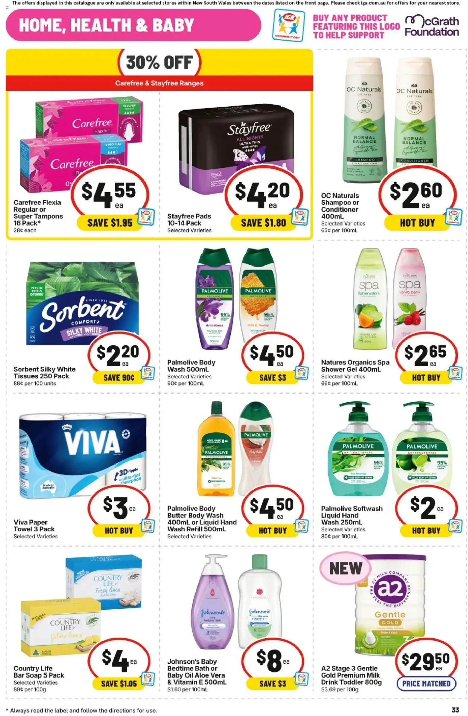 IGA catalogue valid from 16/09/2026 > Online Australia - Catalogue valid from 16 September to 22 September 2026 - page 30