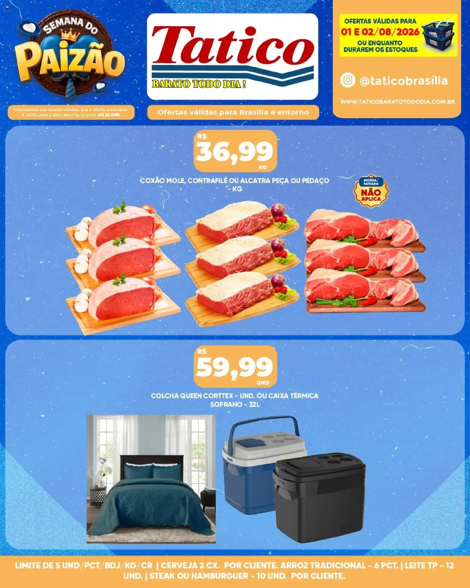 Encarte de Tatico ofertas do Dia de 03/08/2026 | Promoções Online 3 de agosto até 3 de agosto 2026 - Pagina 33
