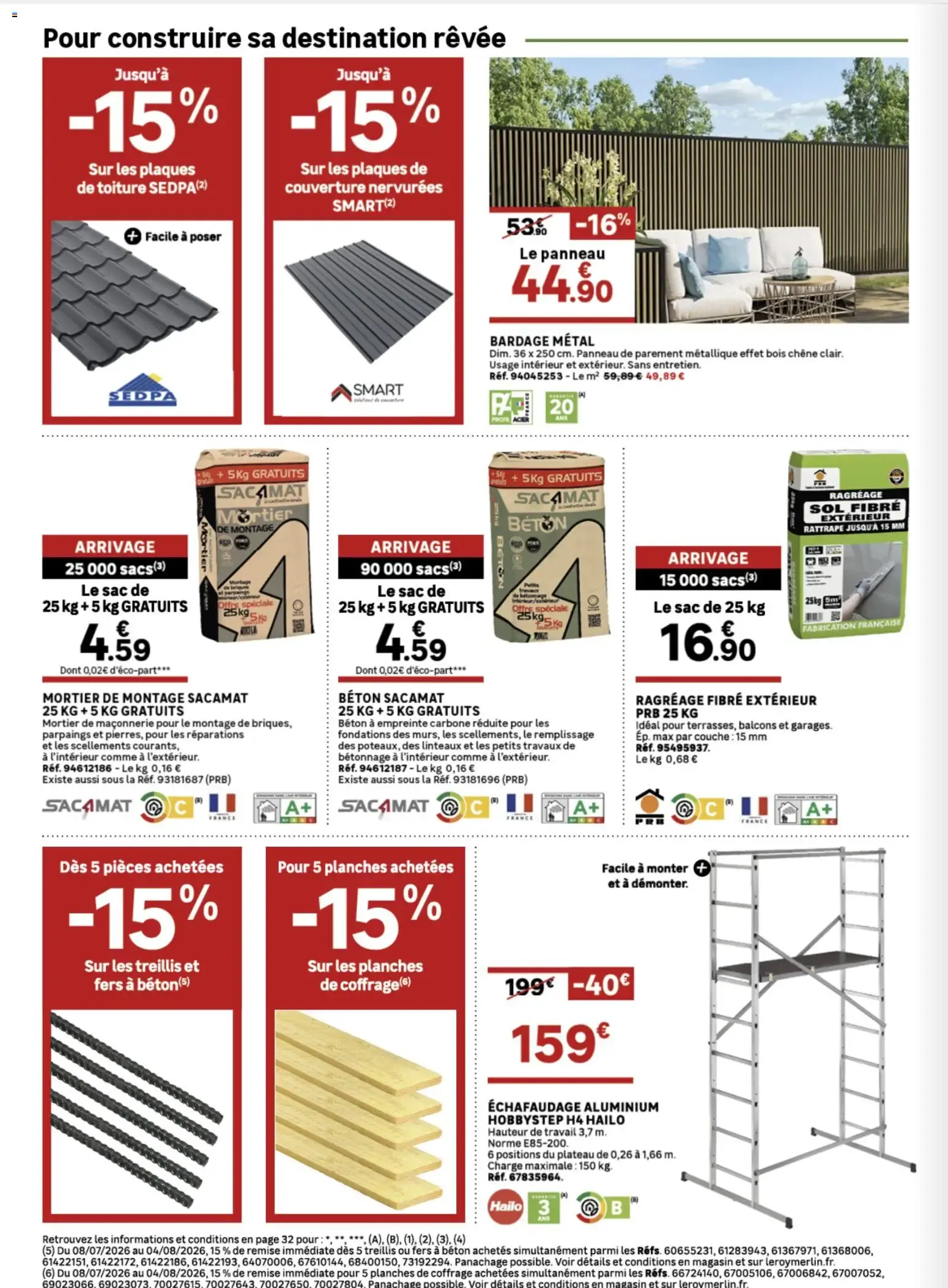 L'ÉTÉ DES PROJETS du 8 juillet au 4 août 2026 - Catalogue page 14