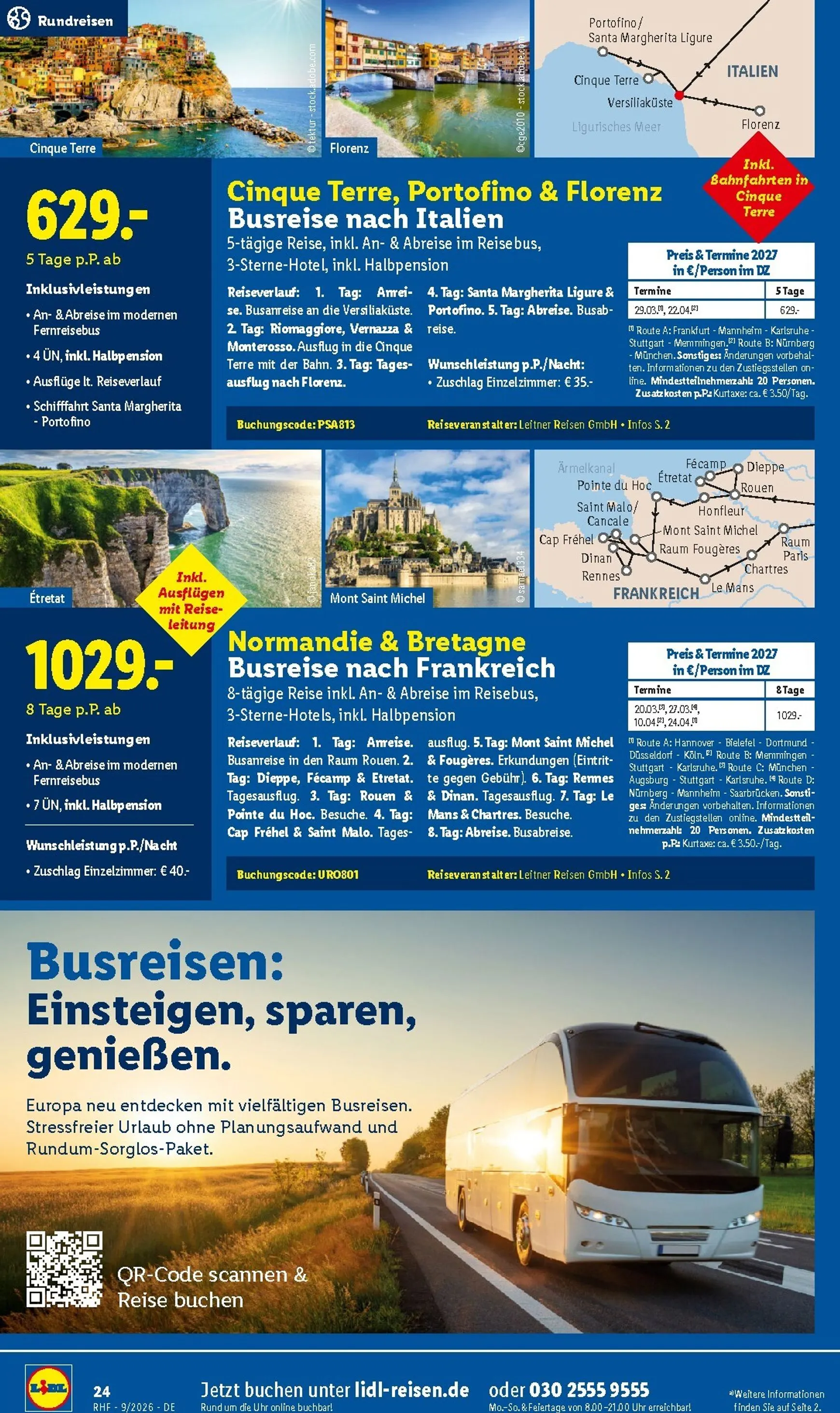 Jetzt den Sommer verlängern von 29. August bis 30. September 2026 - Prospekt seite 24