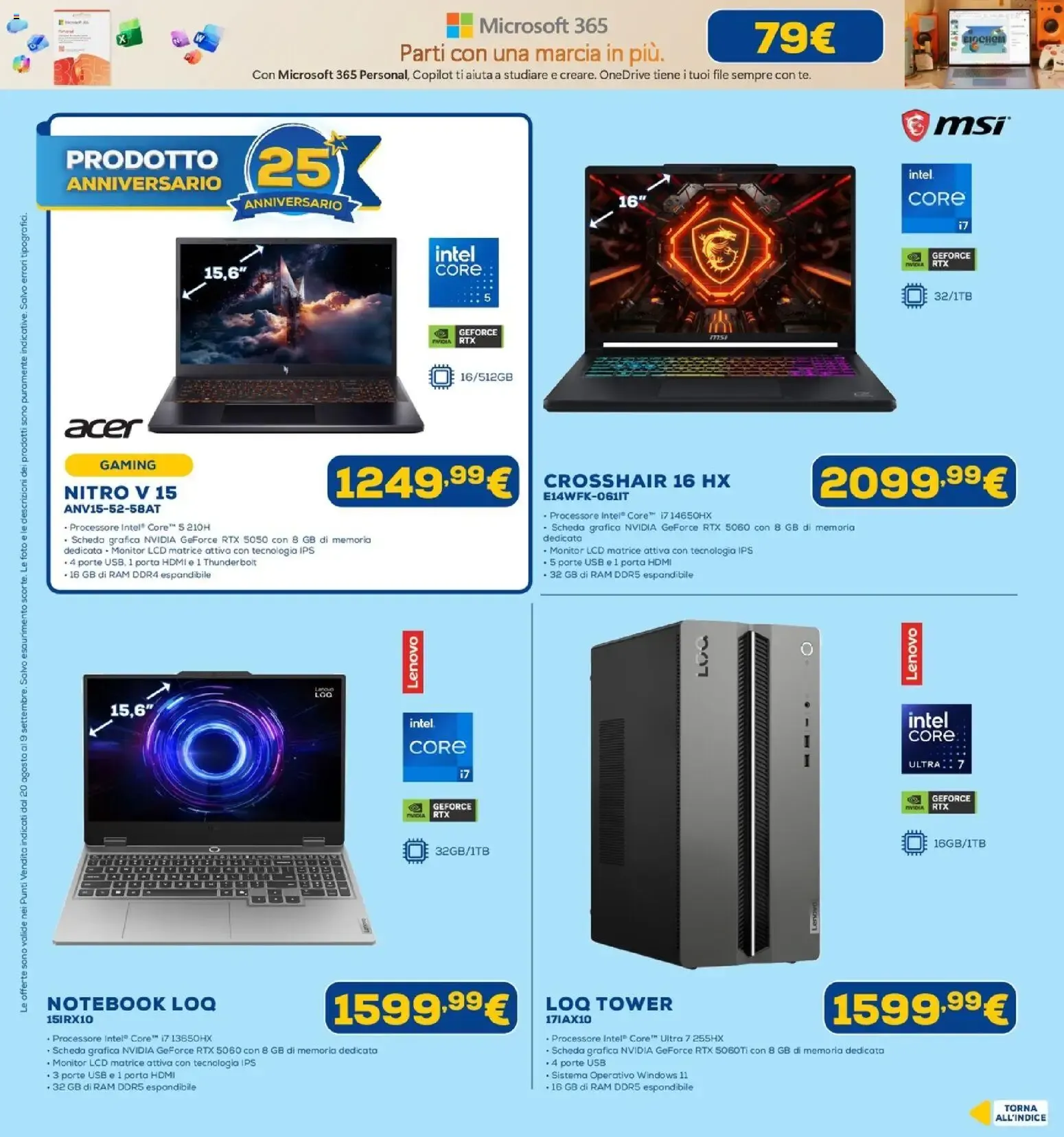 BACK TO EURONICS da 20 agosto a 9 settembre di 2026 - Pagina del volantino 6