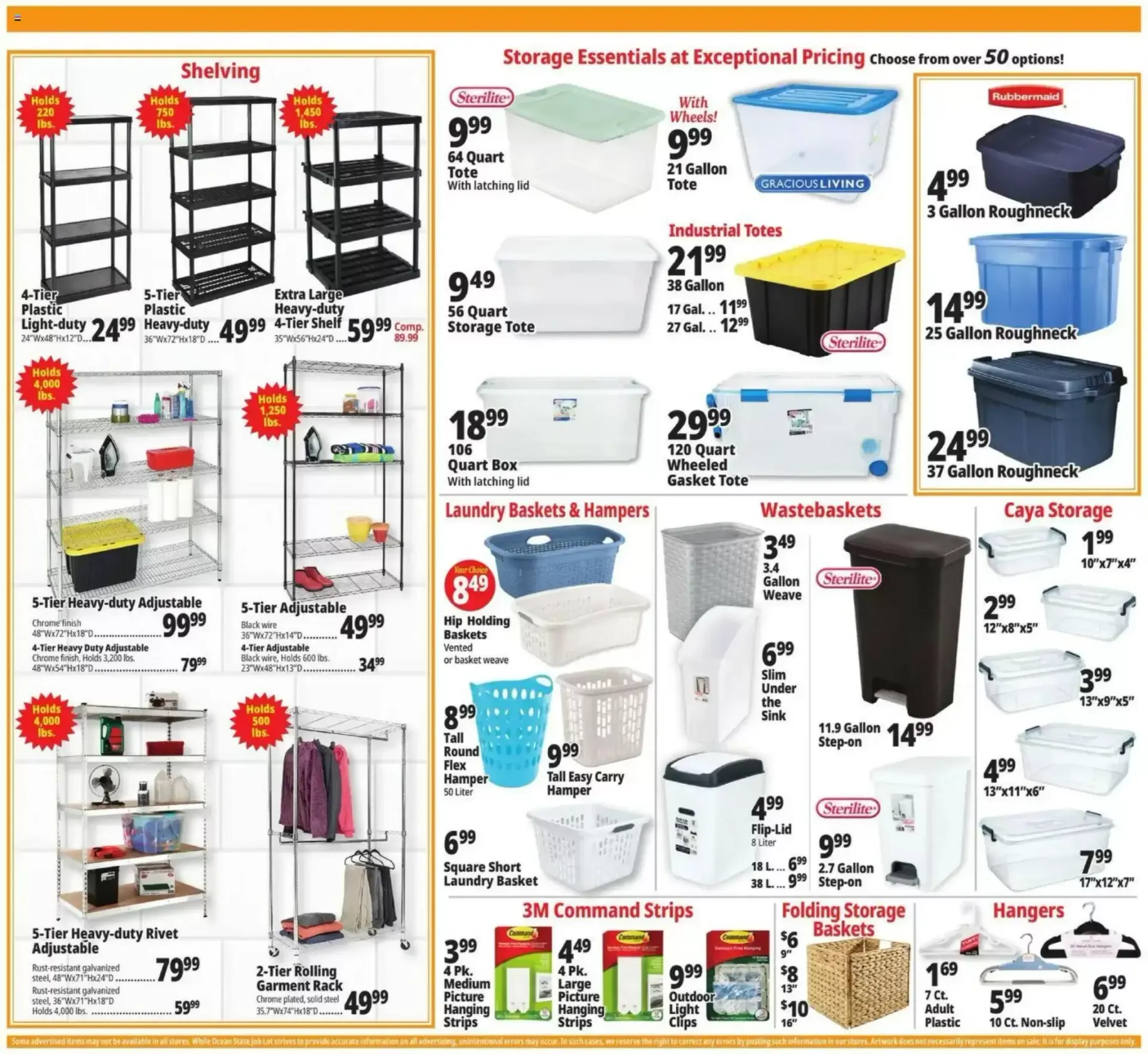 Weekly promotion Ocean State Job Lot flyer week 34 spanning from August 20 to August 26 2026 - Page 8 for Catalogue 365