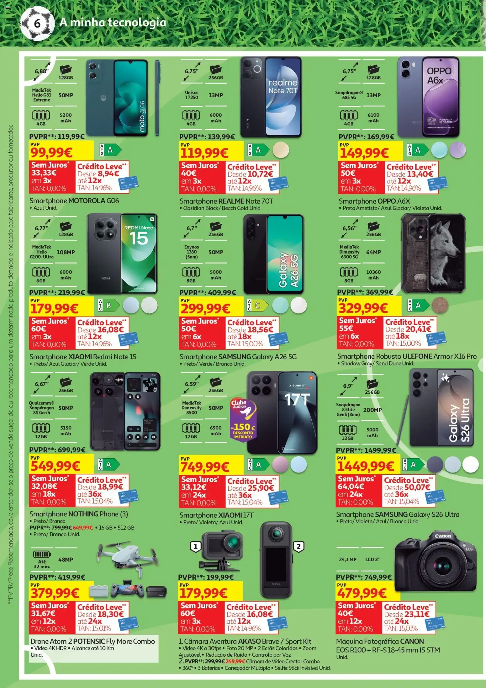 Folheto Auchan - Tecno Mundial » de 16/06/2026 - 06/07/2026 de 16 de junho até 6 de julho 2026 - Pagina 6