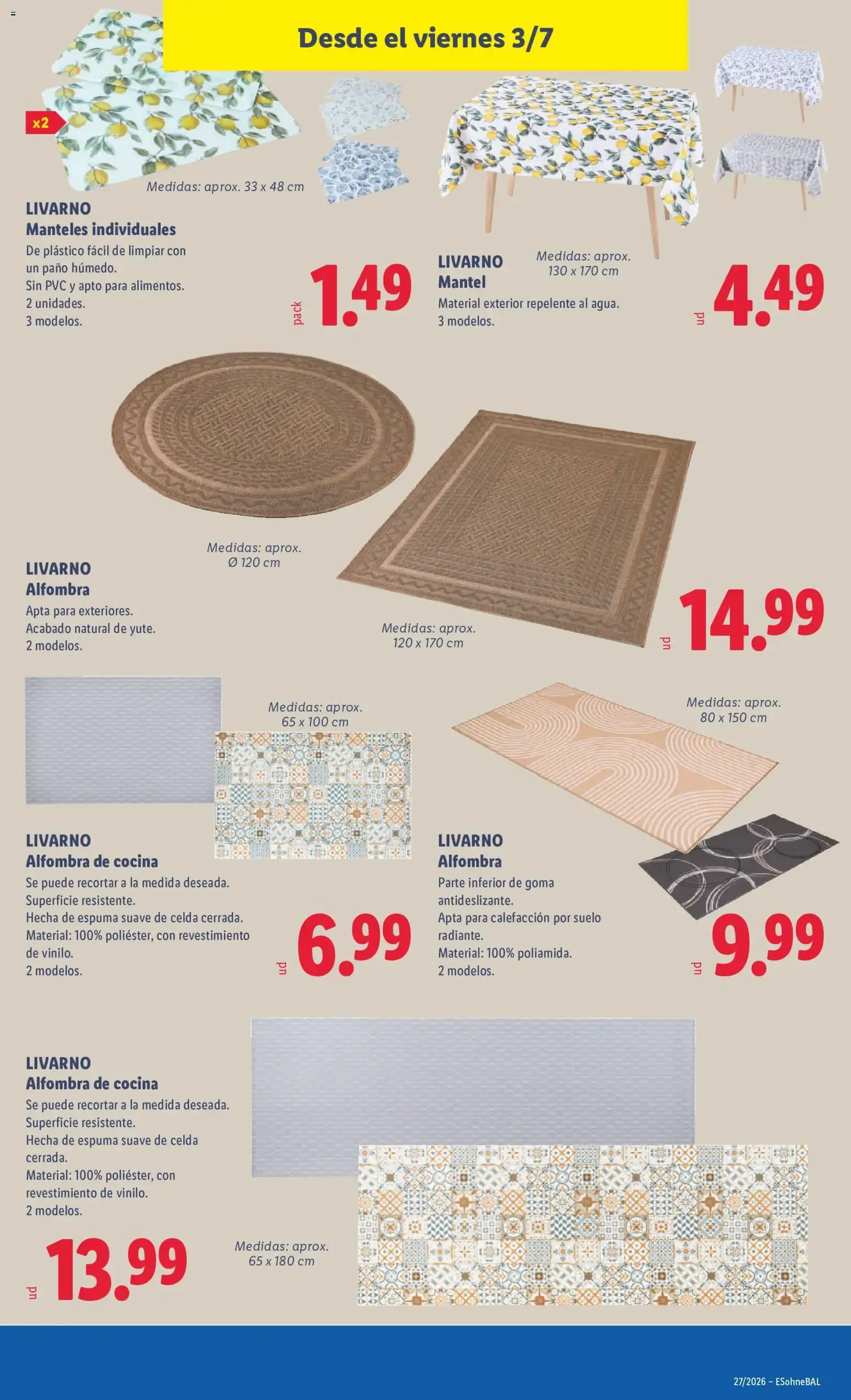 Catálogo de Lidl Tú Eliges 29 de junio al 5 de julio 2026 - Página 31