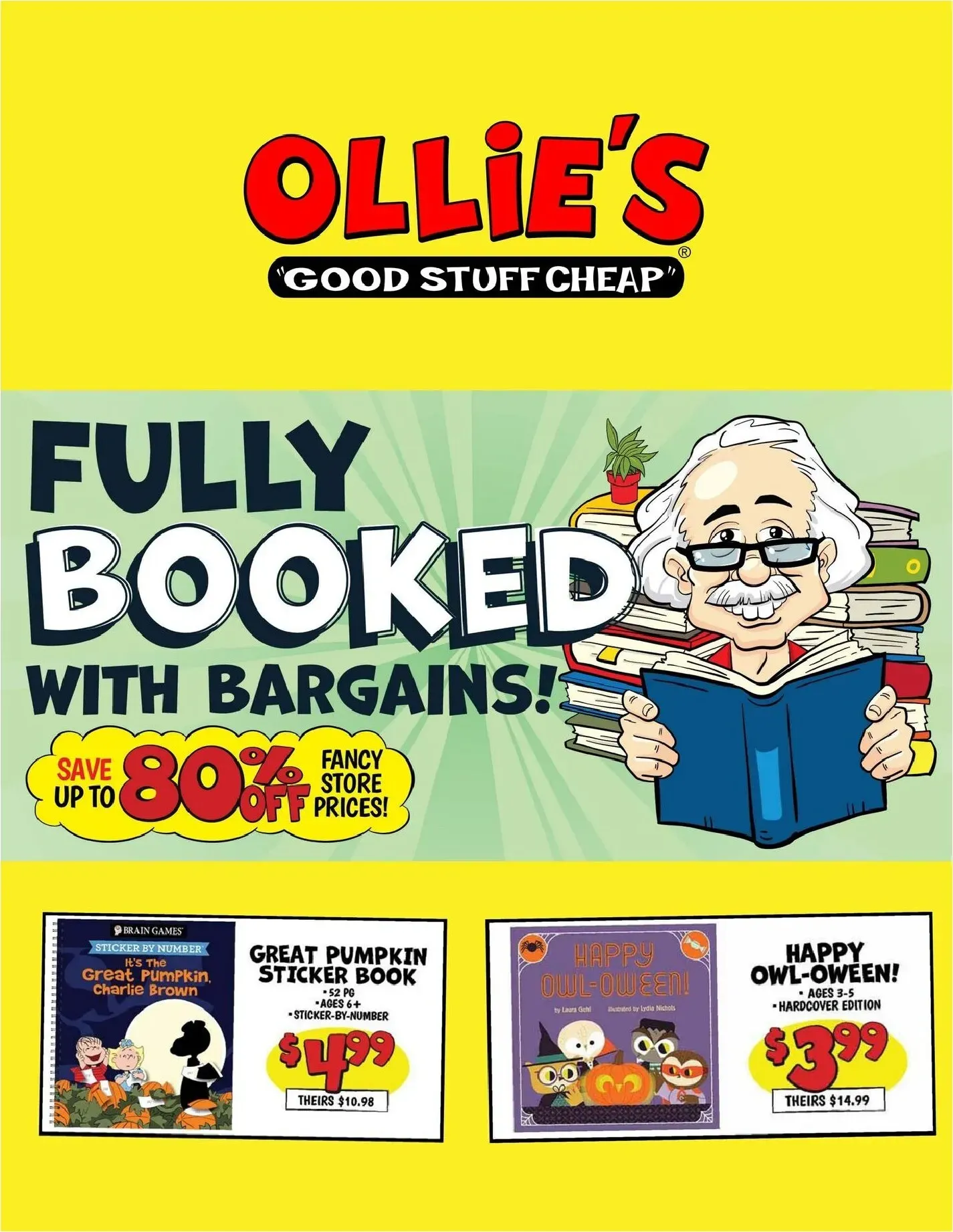Ollie's: Fully Booked with Bargains!