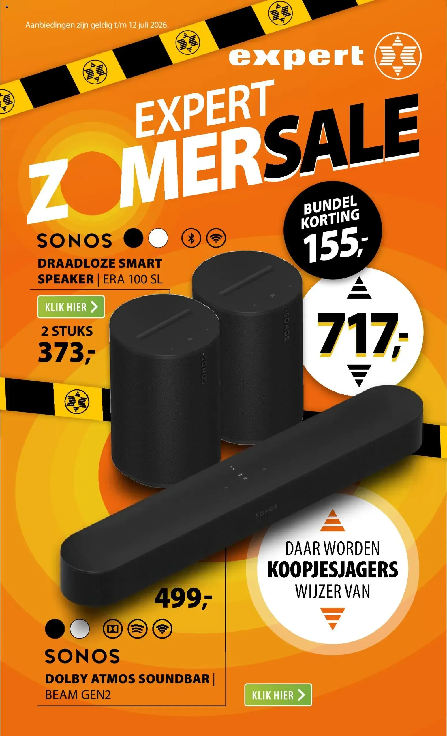 Expert Zomersale van 6 juli tot 12 juli 2026 - Folder pagina 1