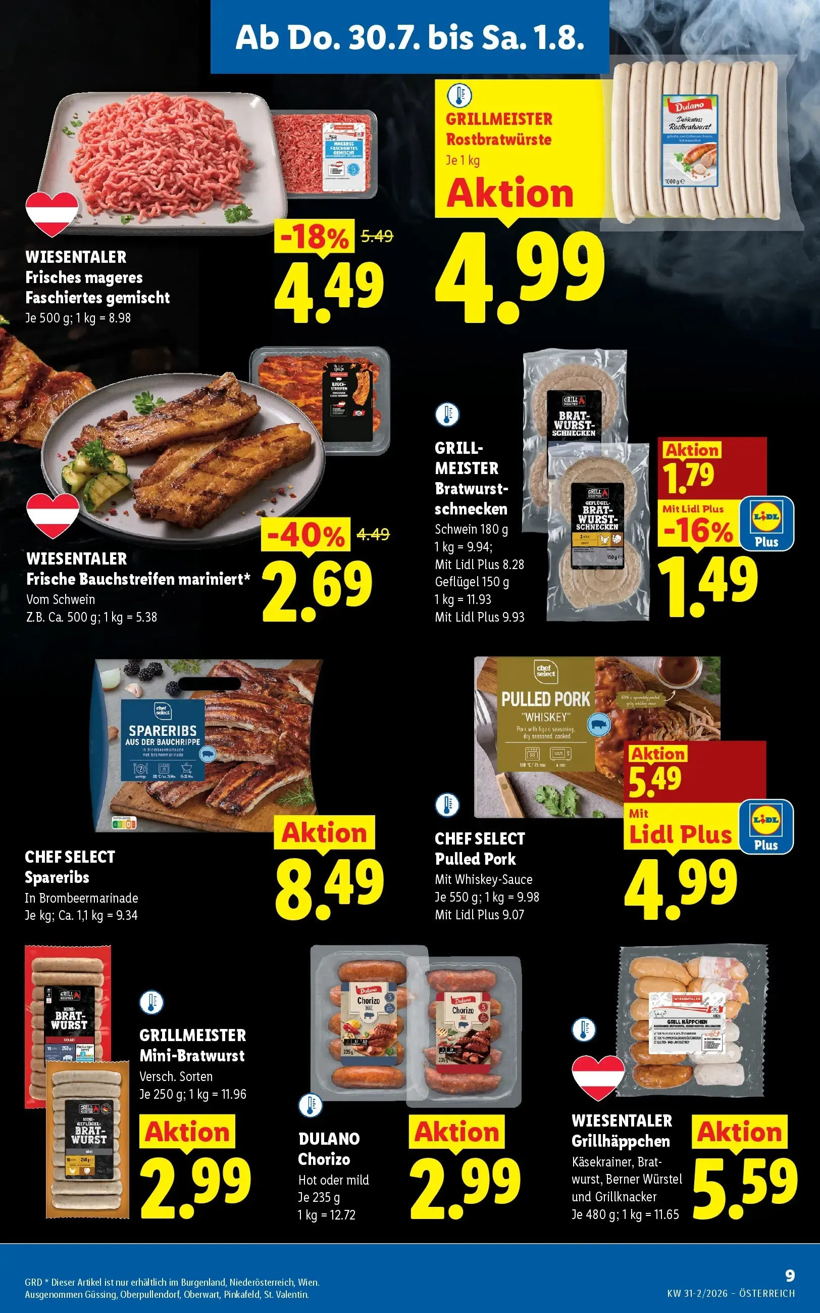 Lidl Aktion von 30. Juli bis 1. August 2026 - Flugblätt seite  11