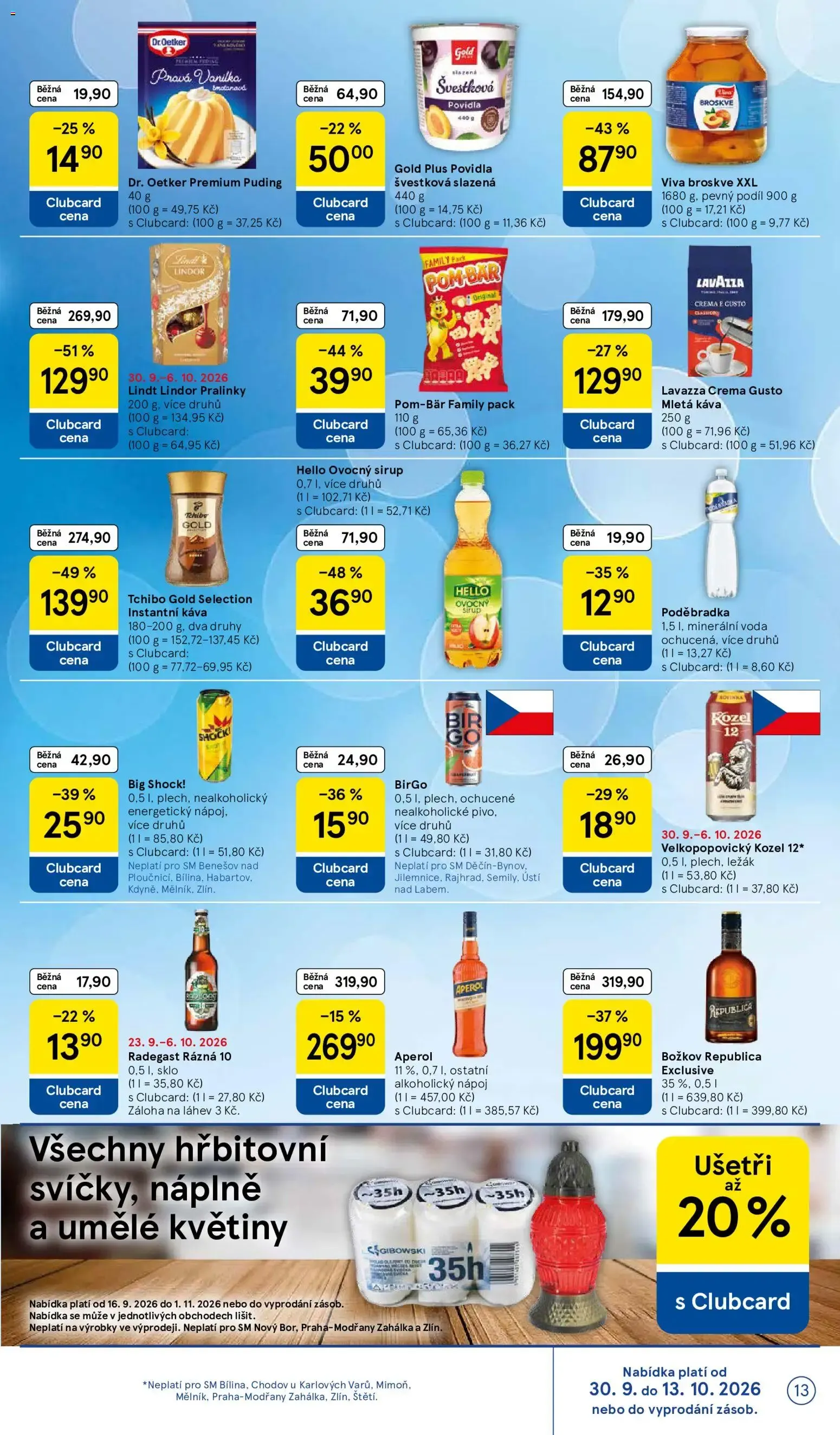 Tesco leták na tento + příští týden 30.09.2026 - 30. září 6. října 2026 - Page 13
